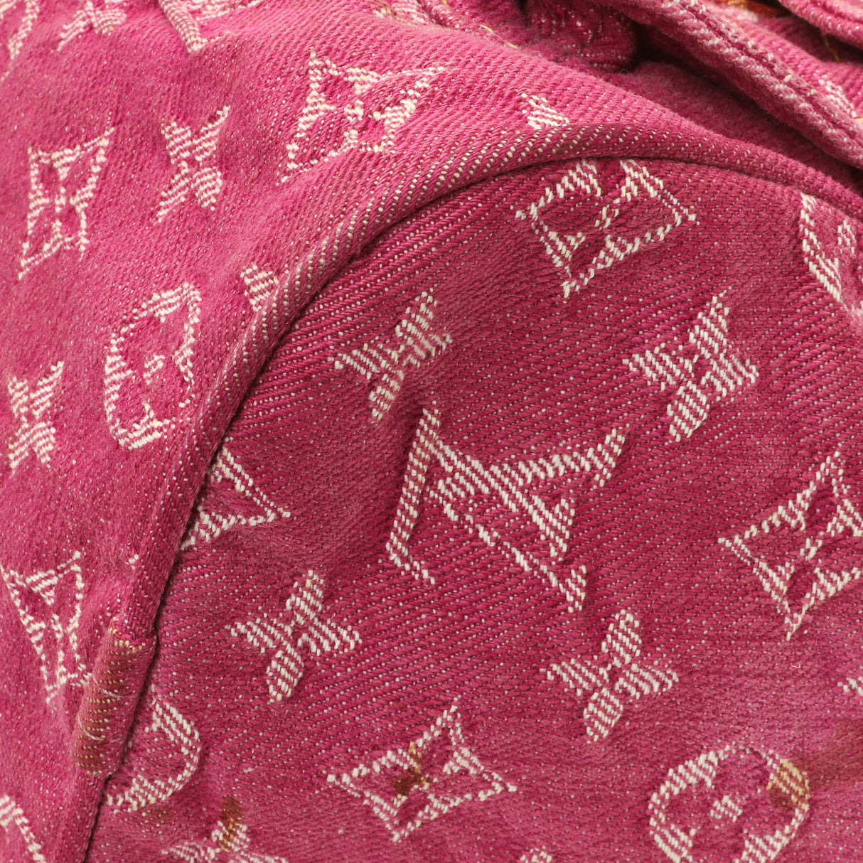 Louis Vuitton Pink Monogram Denim Neo Speedy Handbags Louis Vuitton