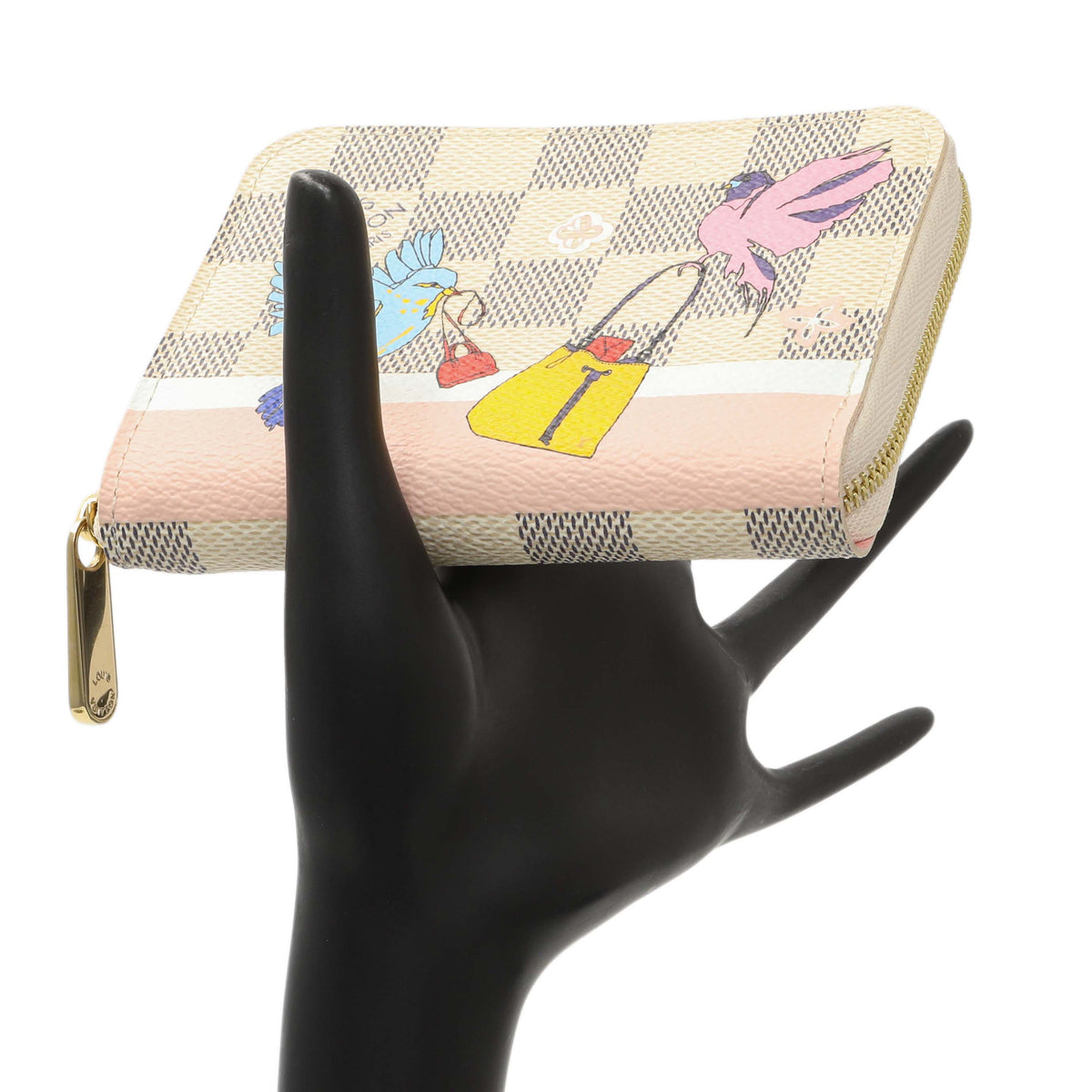 Louis Vuitton Damier Azur Christmas Animation Zippy Coin Purse