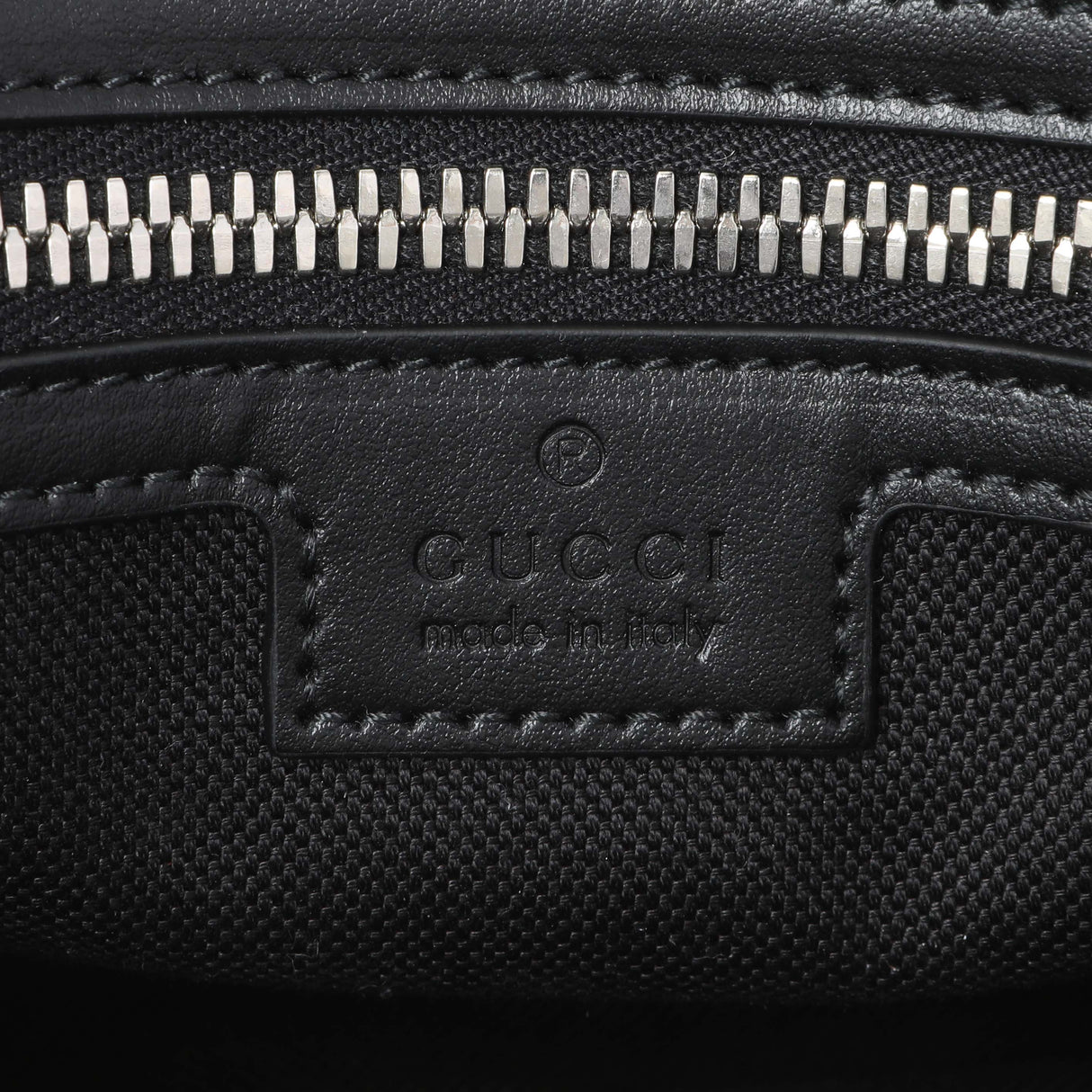 Gucci Black GG Supreme Monogram Belt Bag Handbags Gucci
