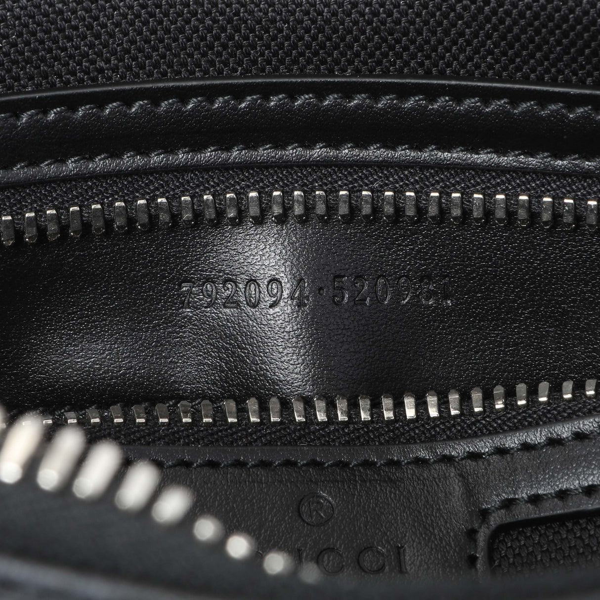 Gucci Black GG Supreme Monogram Belt Bag Handbags Gucci