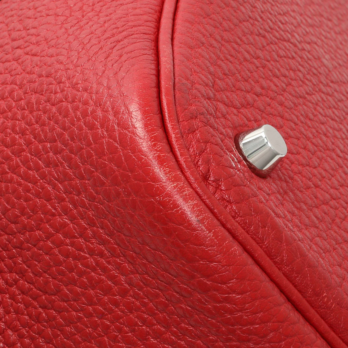 Hermes Red Clemence Picotin 22 Handbags Hermes