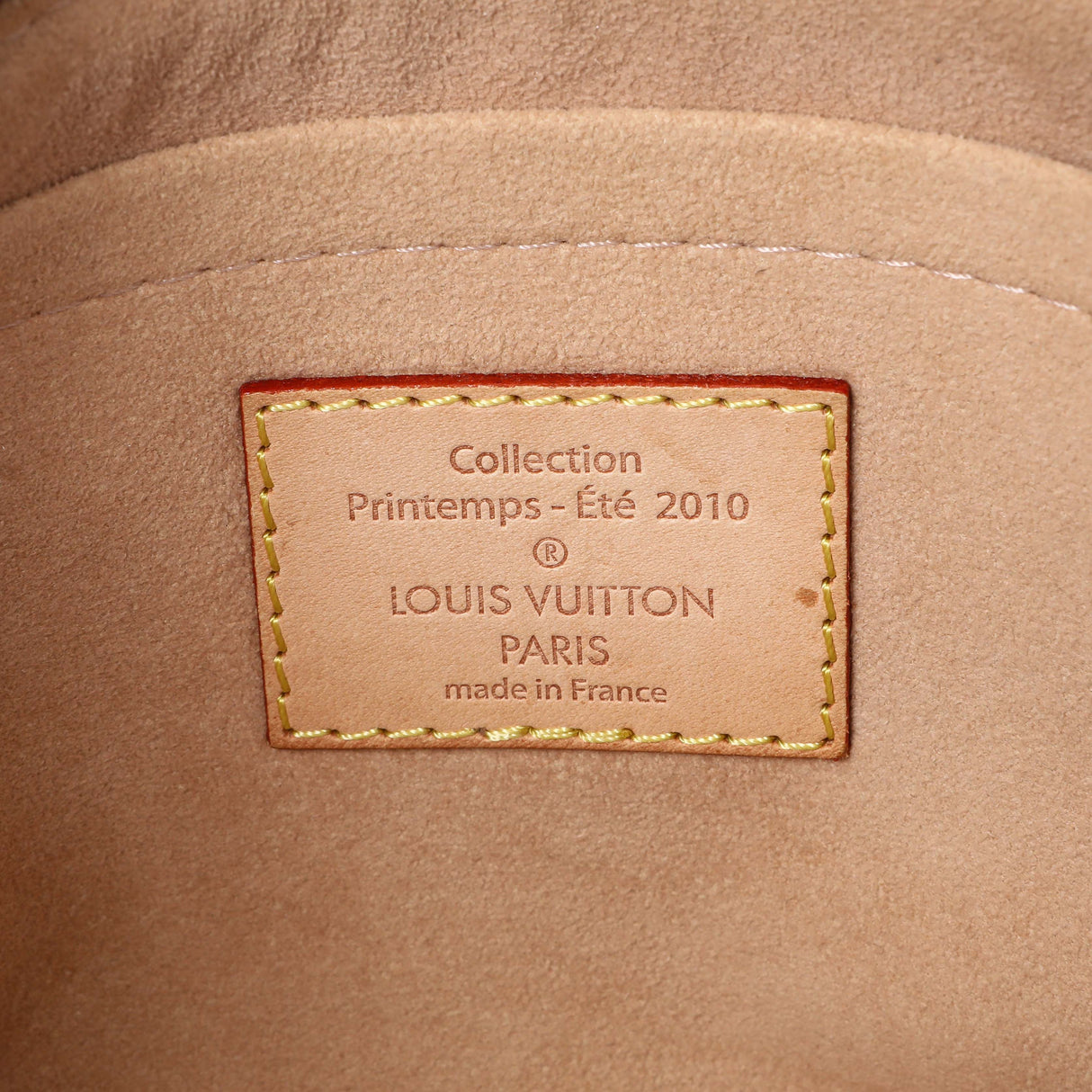 Louis Vuitton Peach Monogram Eden Zoe Pochette Handbags Louis Vuitton