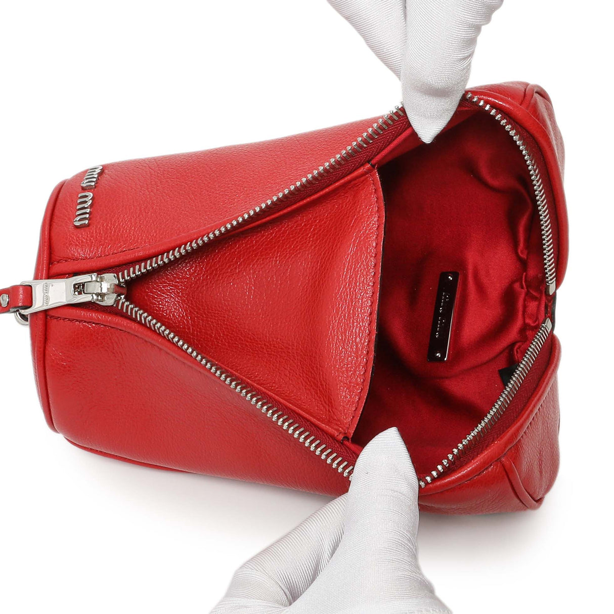 Miu Miu Red Goatskin Tassel Crossbody Handbags Miu Miu