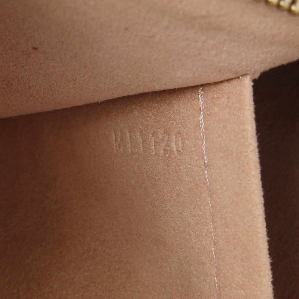 Louis Vuitton Peach Monogram Eden Zoe Pochette Handbags Louis Vuitton