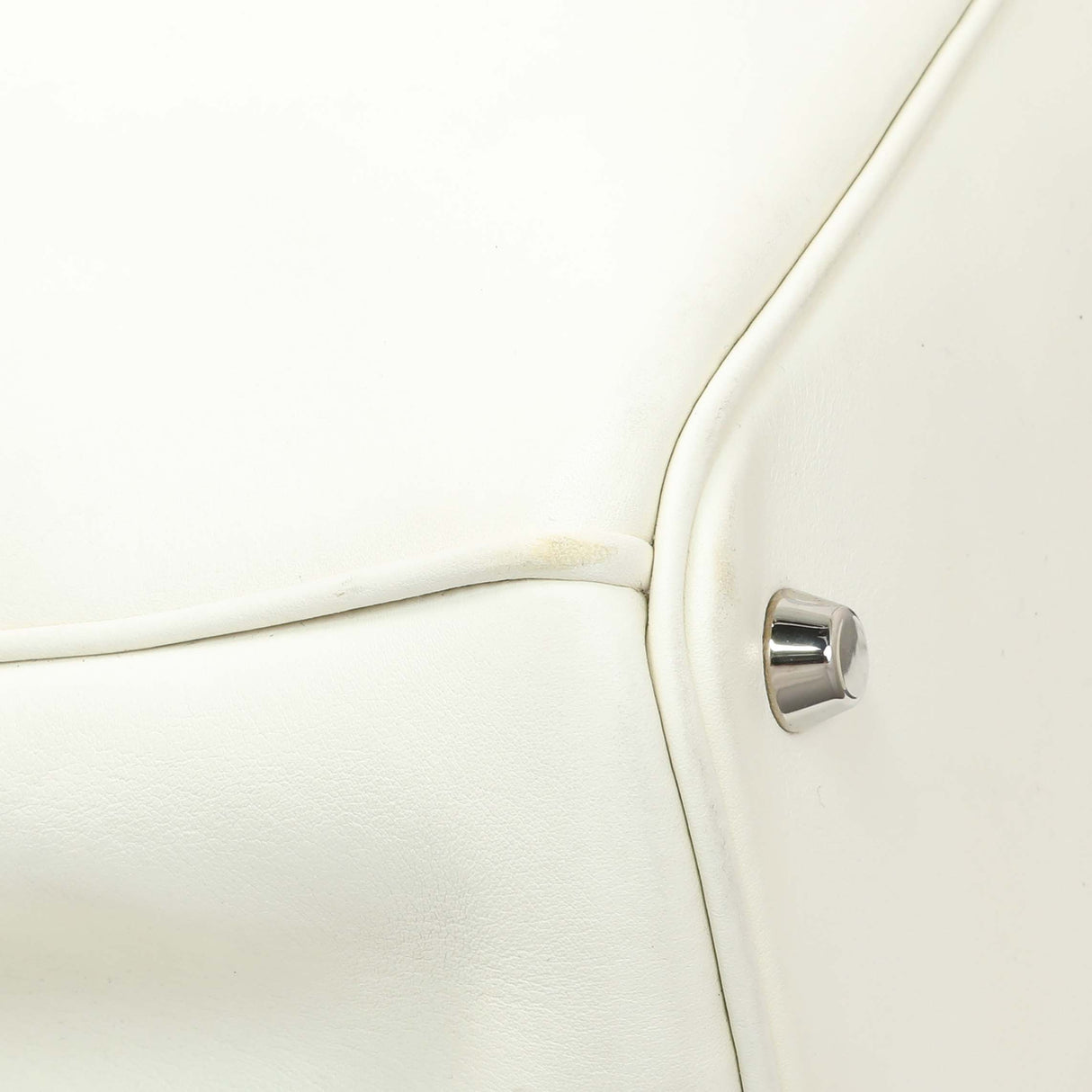 Christian Dior White Calfskin Large Diorissimo Tote Handbags Christian Dior