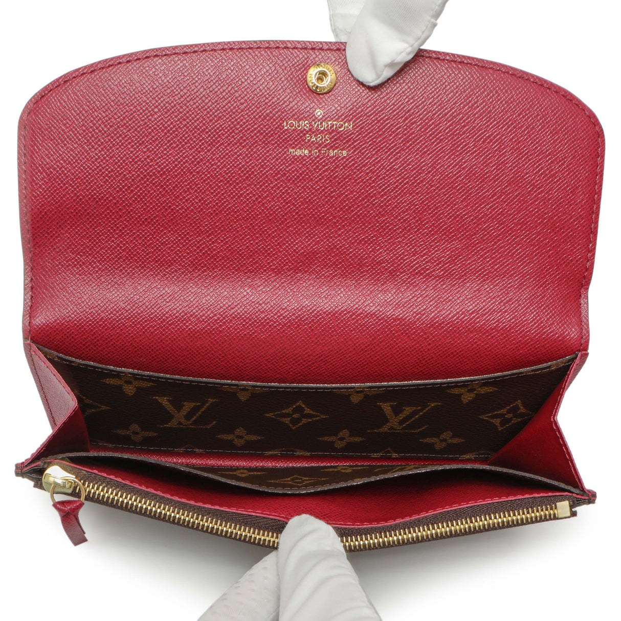 Louis Vuitton Monogram Fuchsia Emilie Wallet Accessories Louis Vuitton