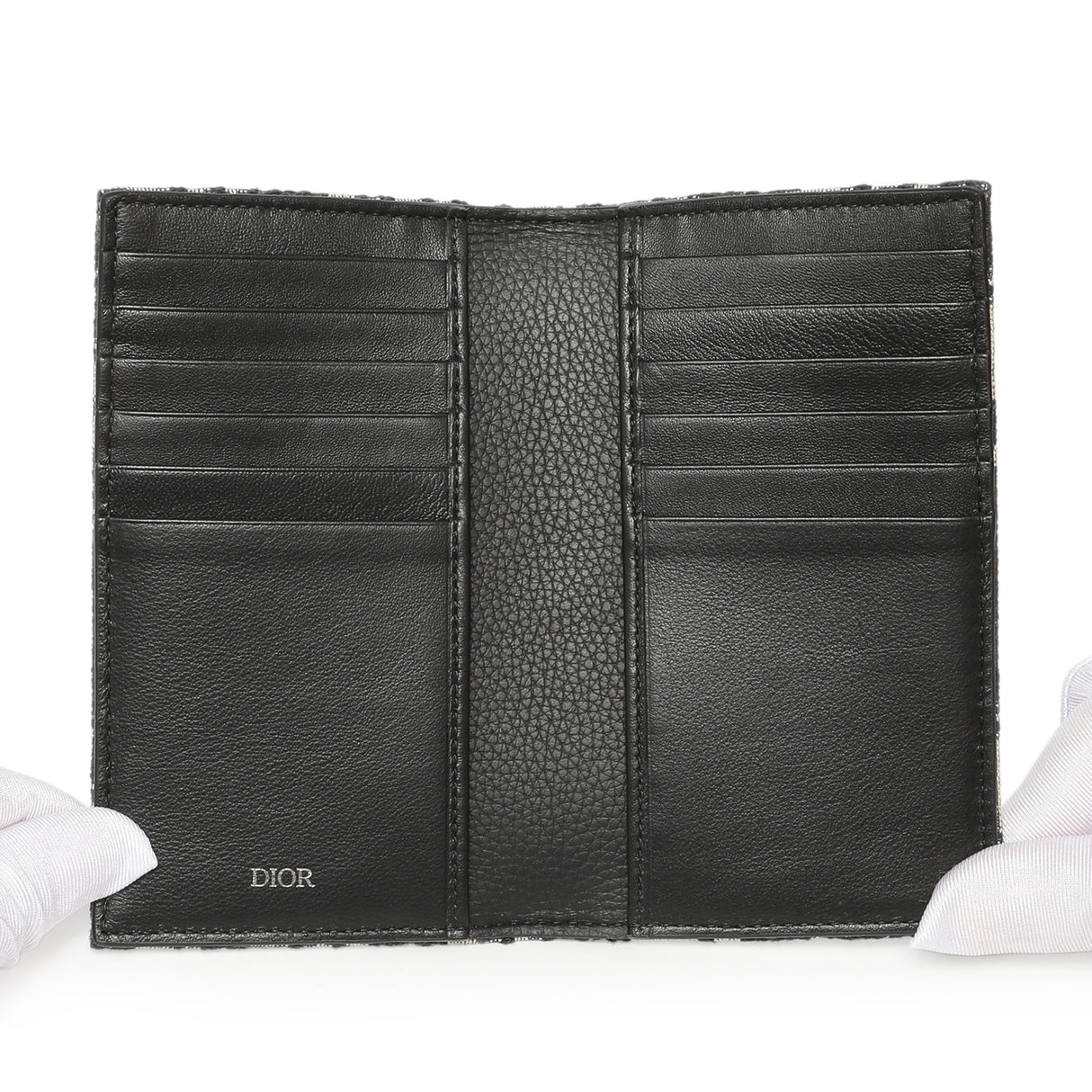 Christian Dior Oblique Long Bifold Card Holder Accessories Christian Dior