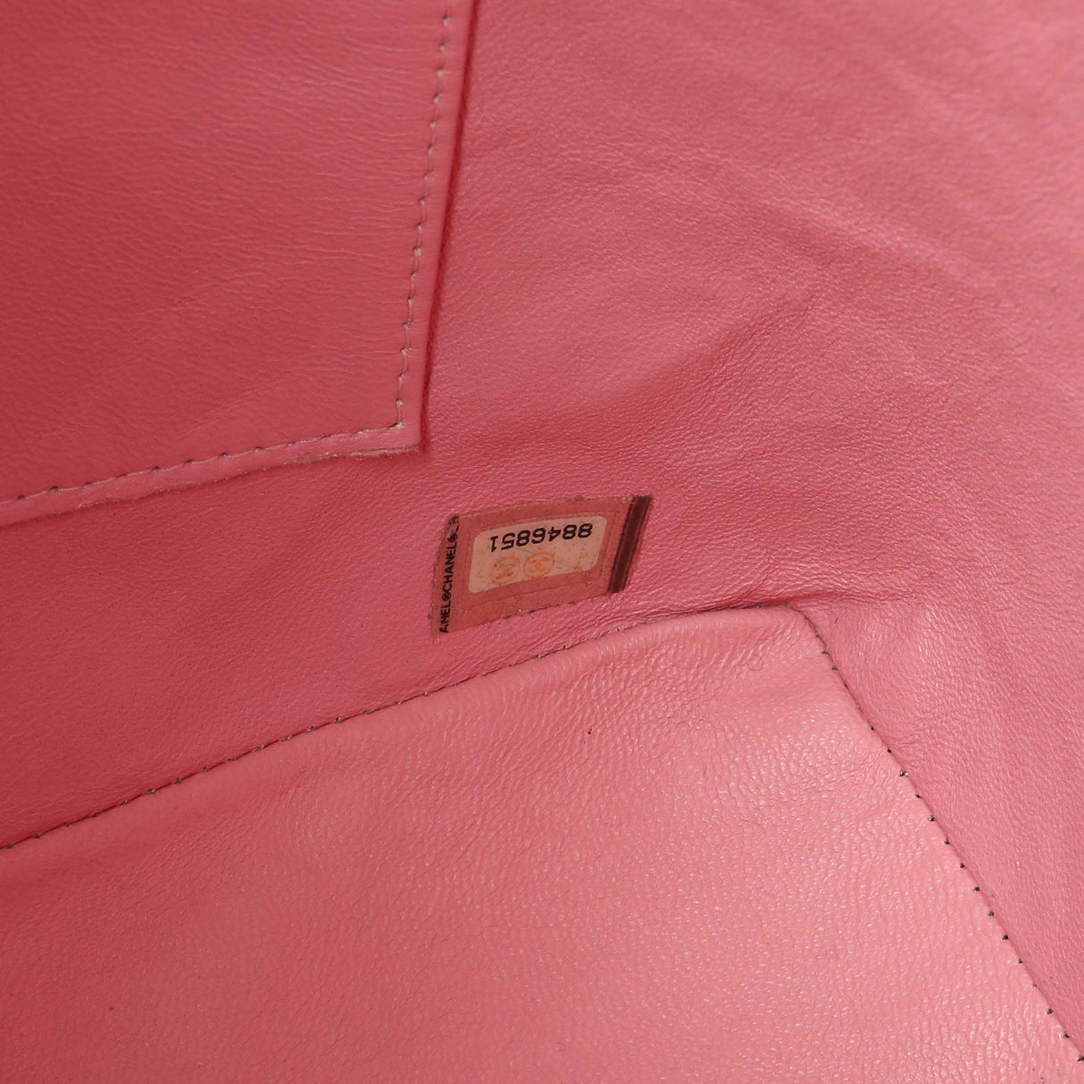 Chanel Pink Quilted Caviar Medallion Tote Handbags Chanel