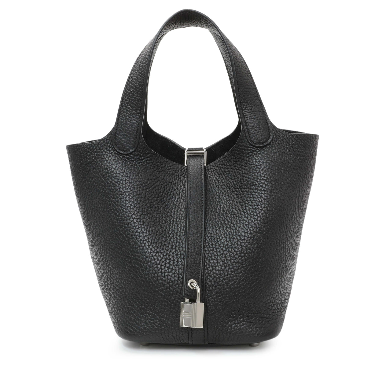 Hermes Black Taurillon Clemence Picotin Lock 18