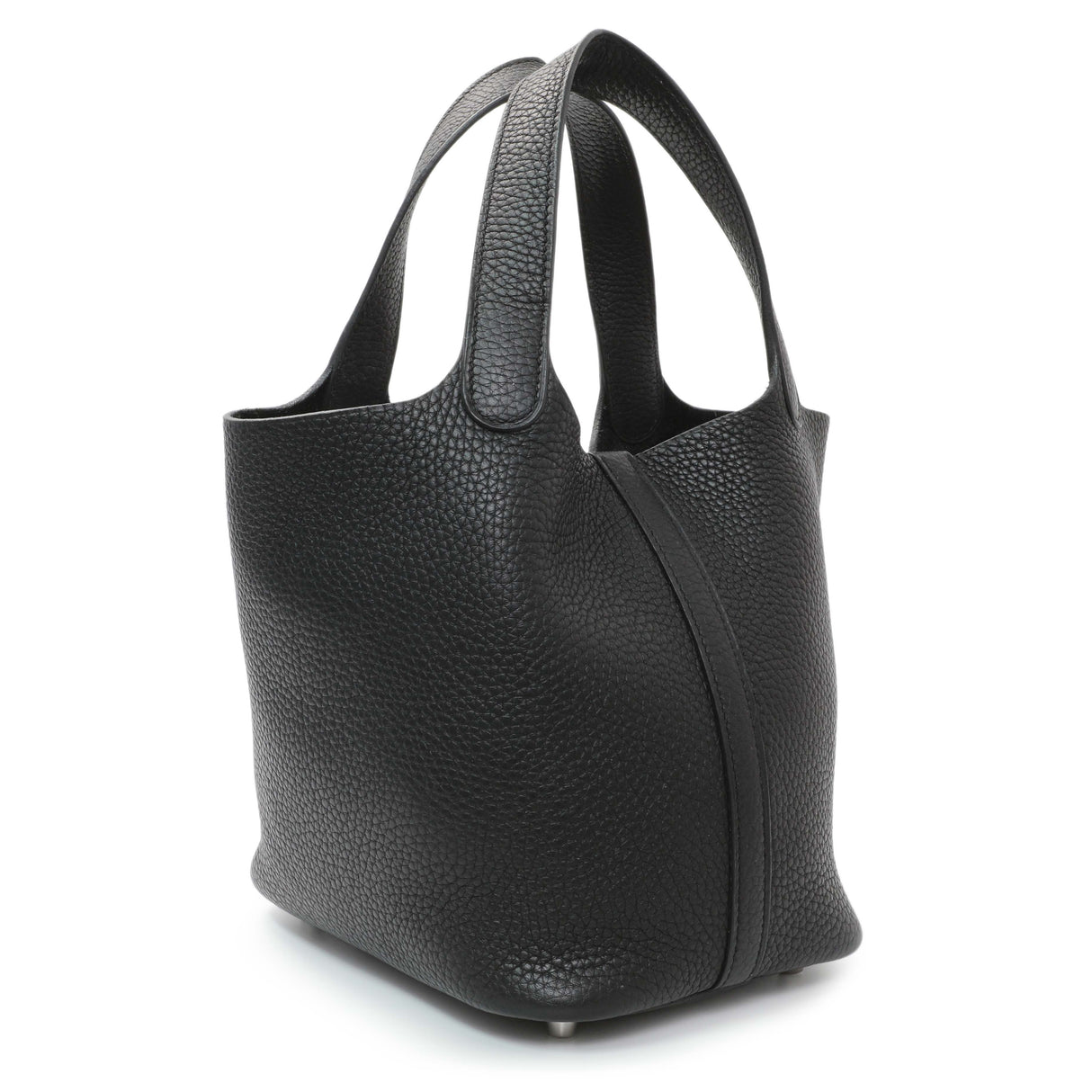 Hermes Black Taurillon Clemence Picotin Lock 18