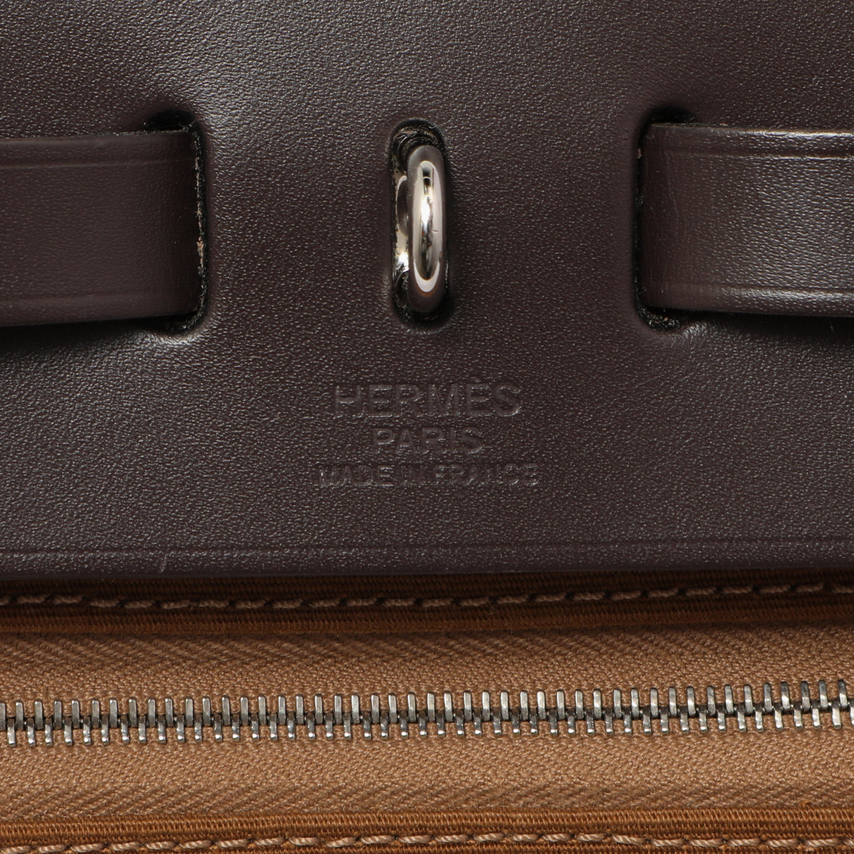 Hermes Ebene Toile Herbag Zip 31 Handbags Hermes