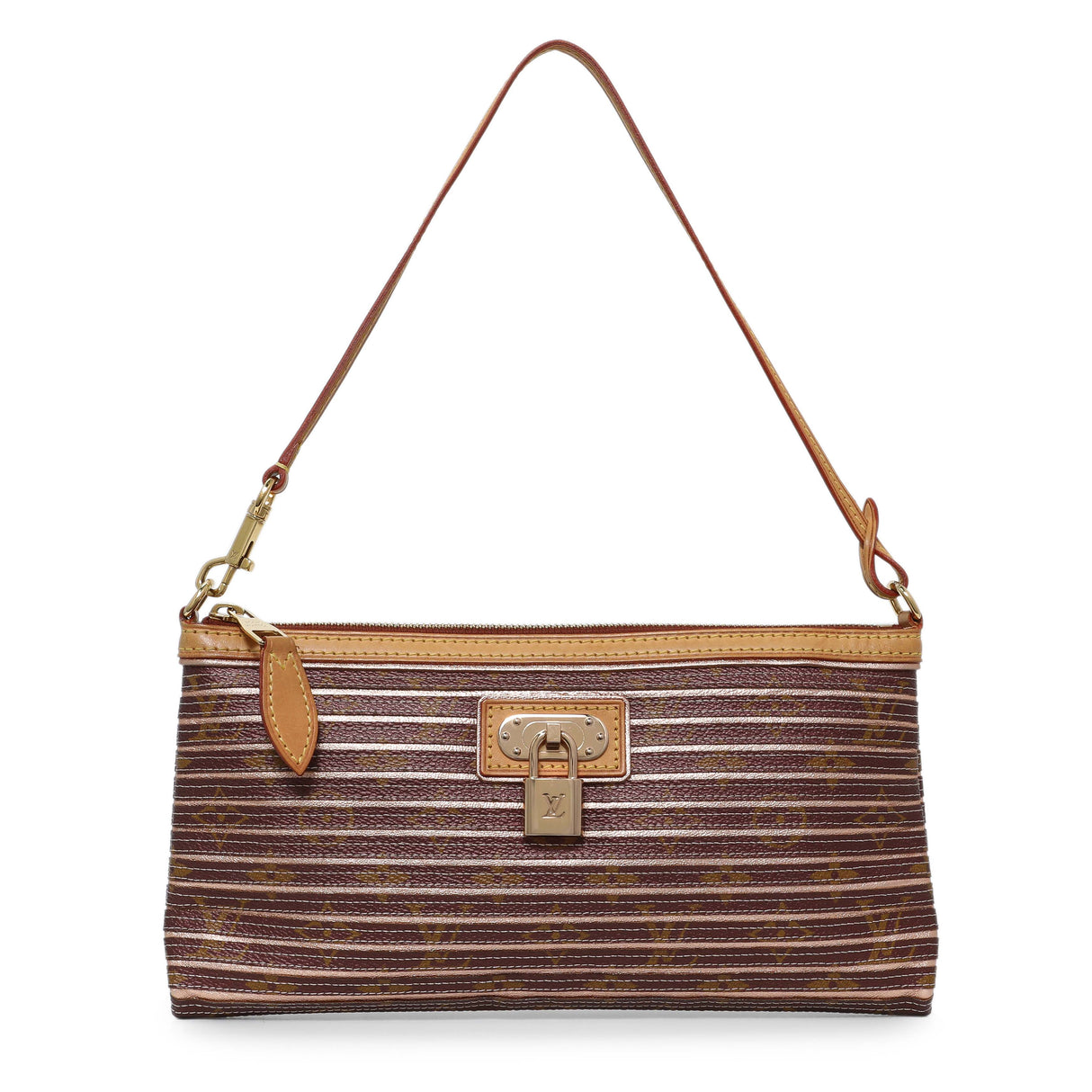 Louis Vuitton Peach Monogram Eden Zoe Pochette Handbags Louis Vuitton