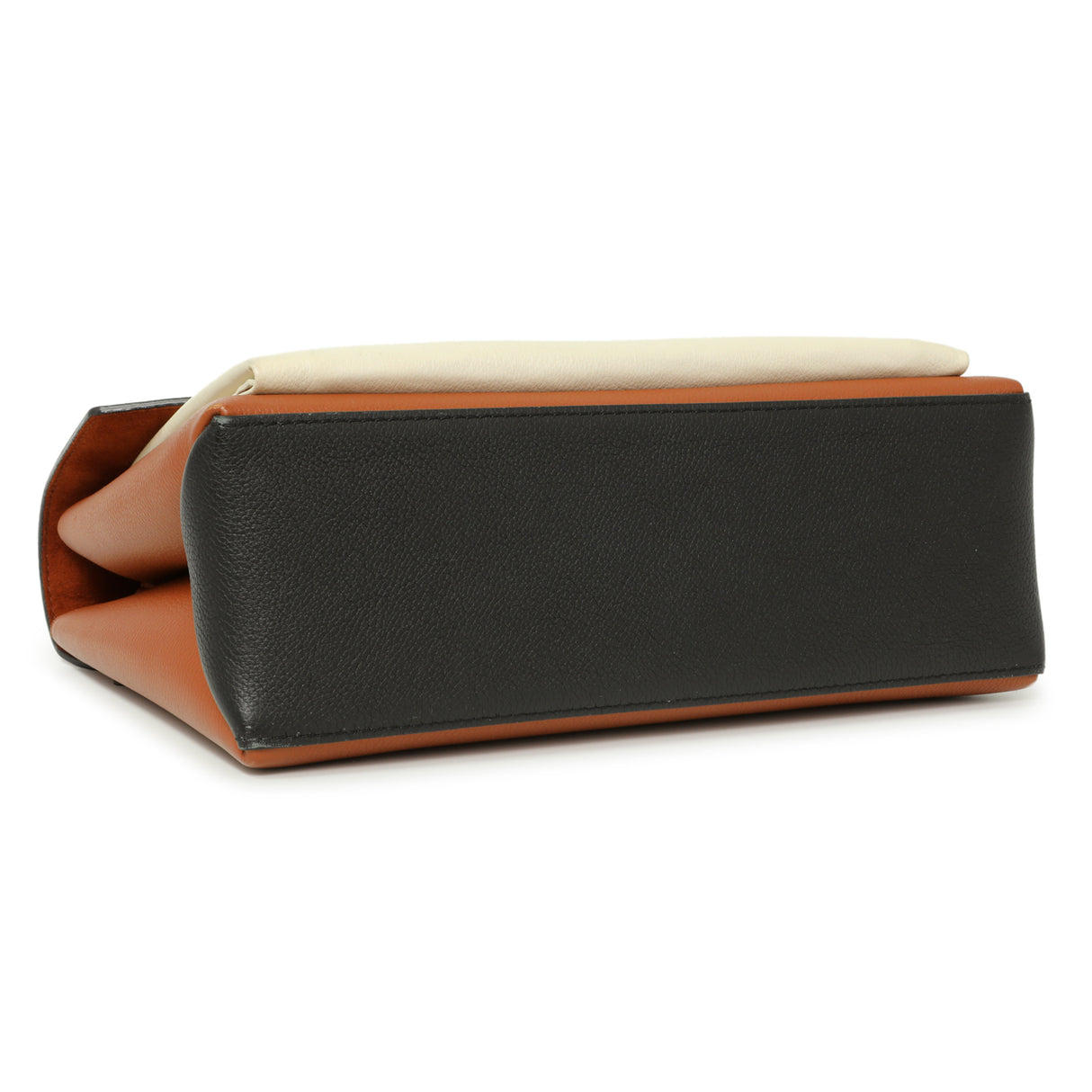 Louis Vuitton Caramel Creme Black Soft Calfskin My Lockme Top Handle Handbags Louis Vuitton