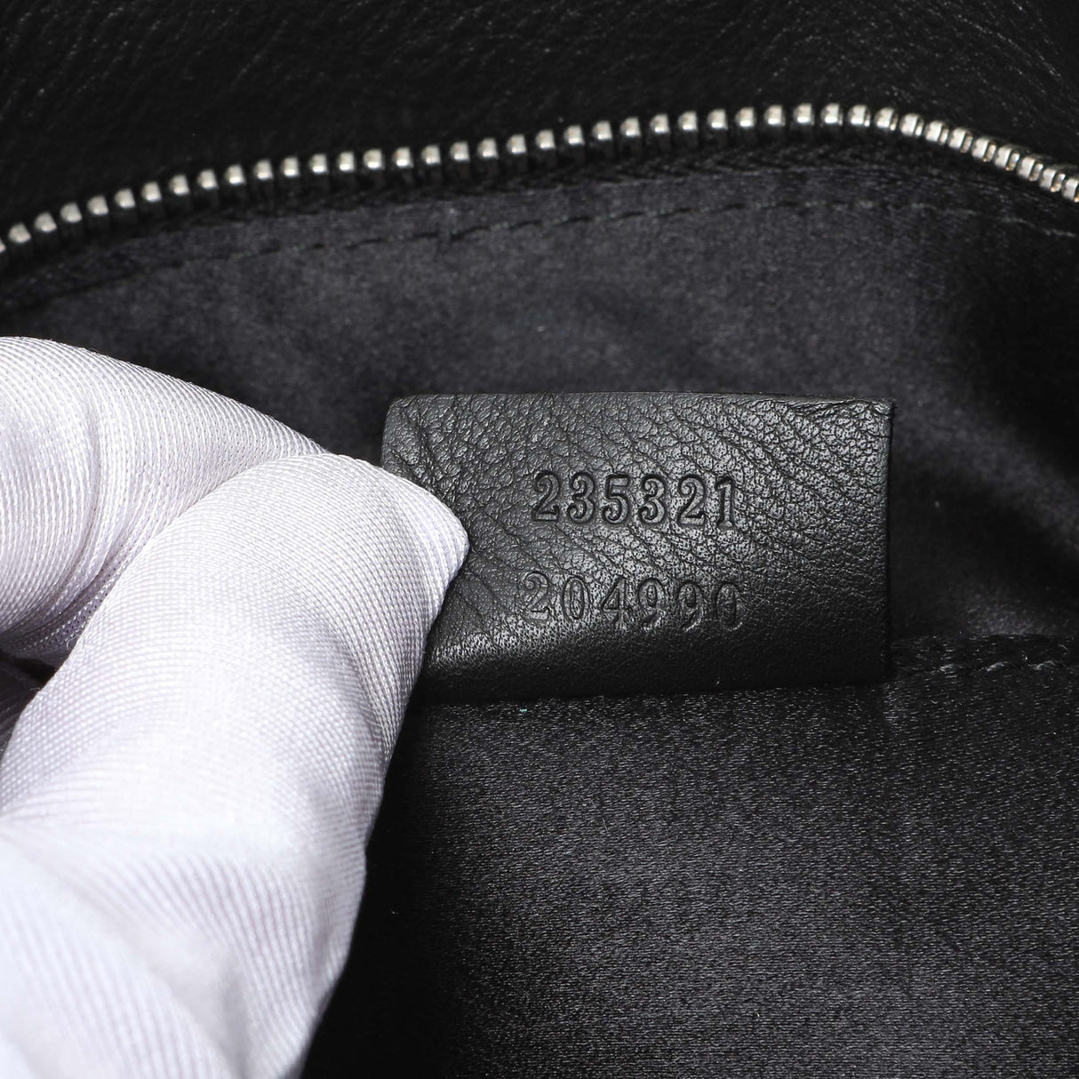 Gucci Black Satin Bamboo Croisette Clutch Handbags Gucci