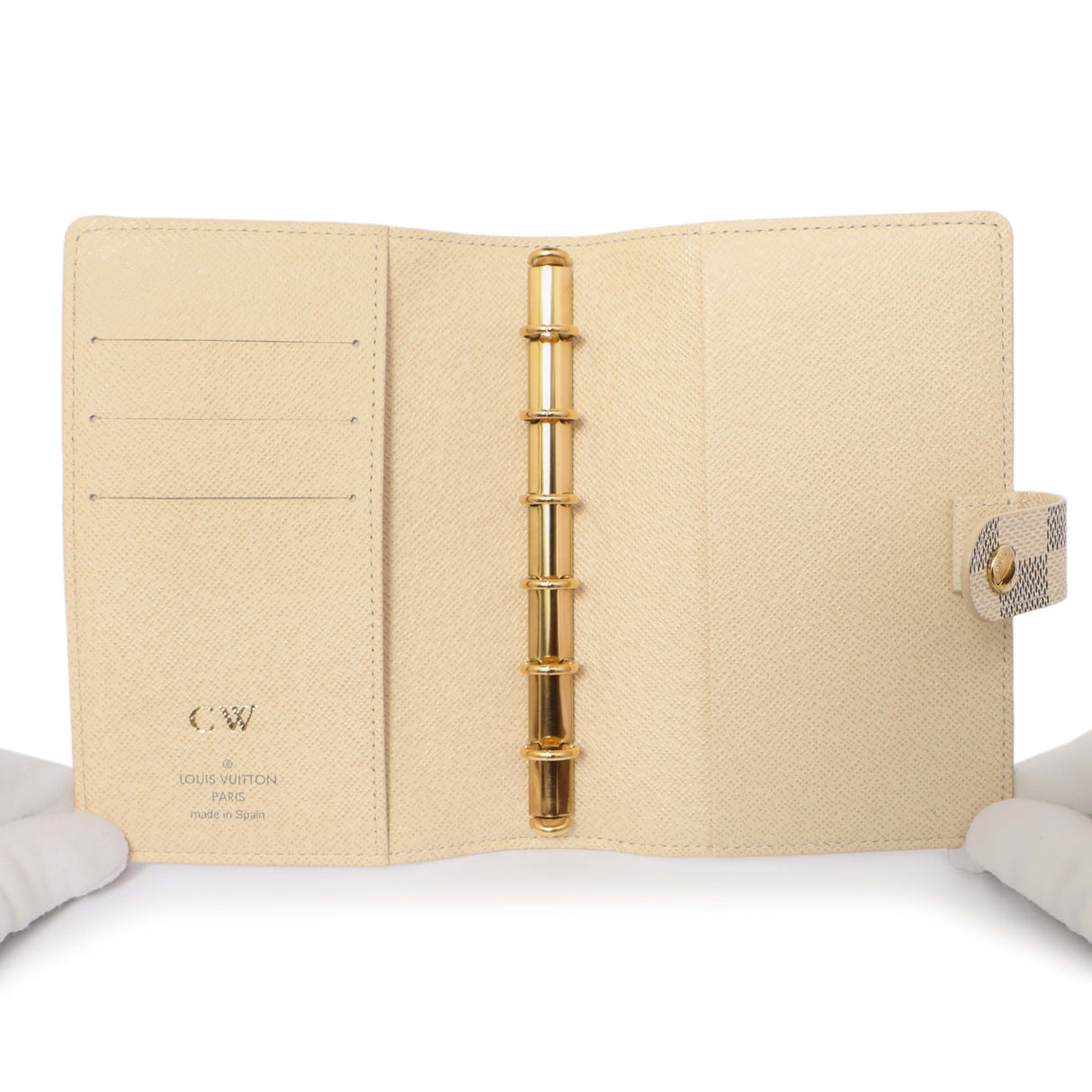 Louis Vuitton Damier Azur Small Agenda Cover Accessories Louis Vuitton