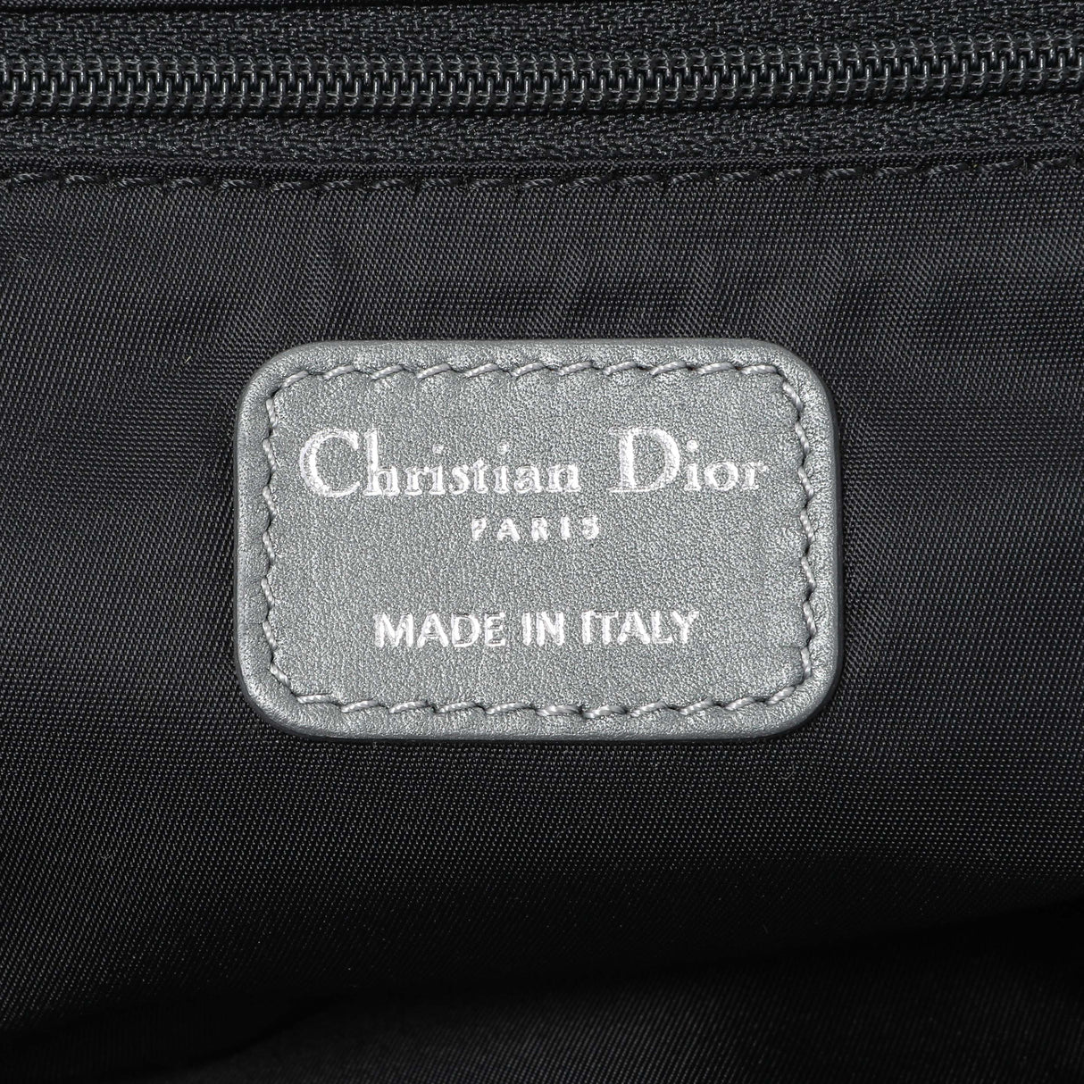 Christian Dior Grey Satin Cannage Charming Doctors Bag Handbags Christian Dior