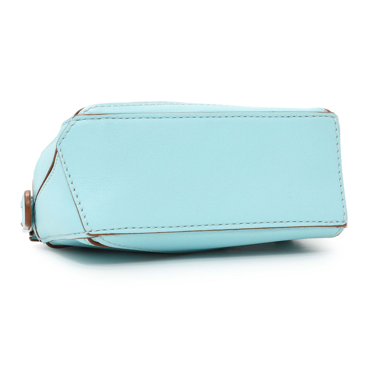 Loewe Blue Calfskin Nano Puzzle Bag