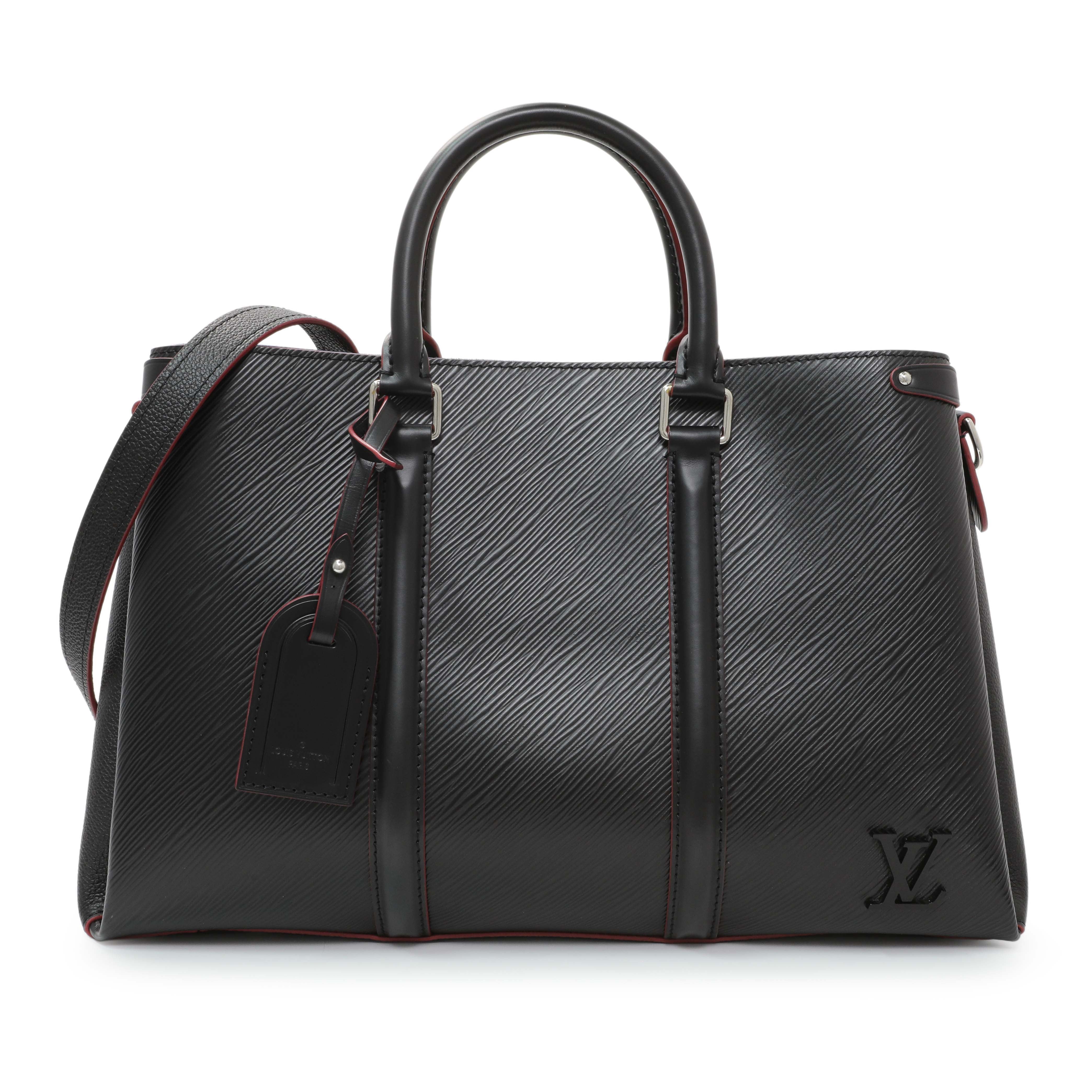 Louis Vuitton Black Epi Soufflot MM – Modaselle