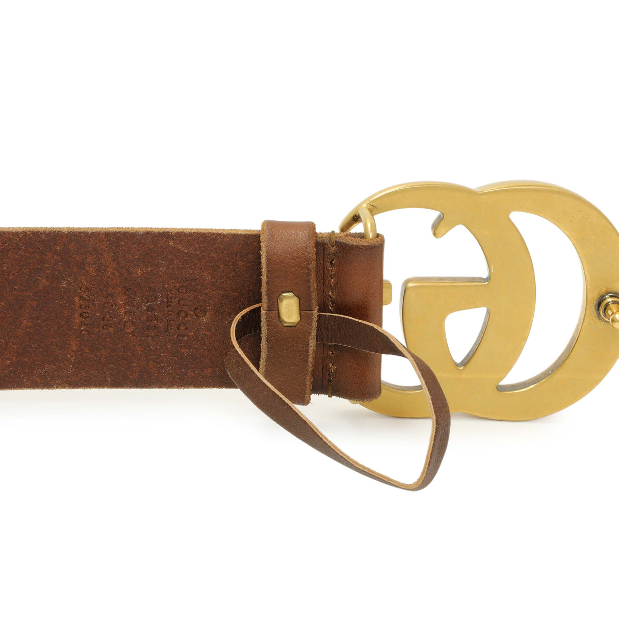 Gucci Faded Calfskin Double G 40mm Belt Accessories Gucci