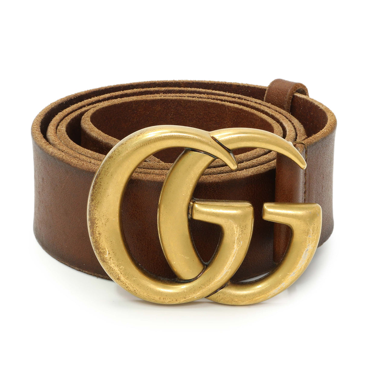 Gucci Faded Calfskin Double G 40mm Belt Accessories Gucci