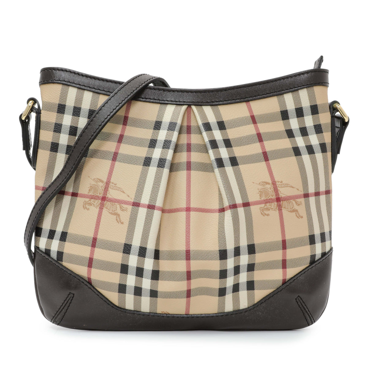 Burberry Hartham Haymarket Check Crossbody Handbags Burberry
