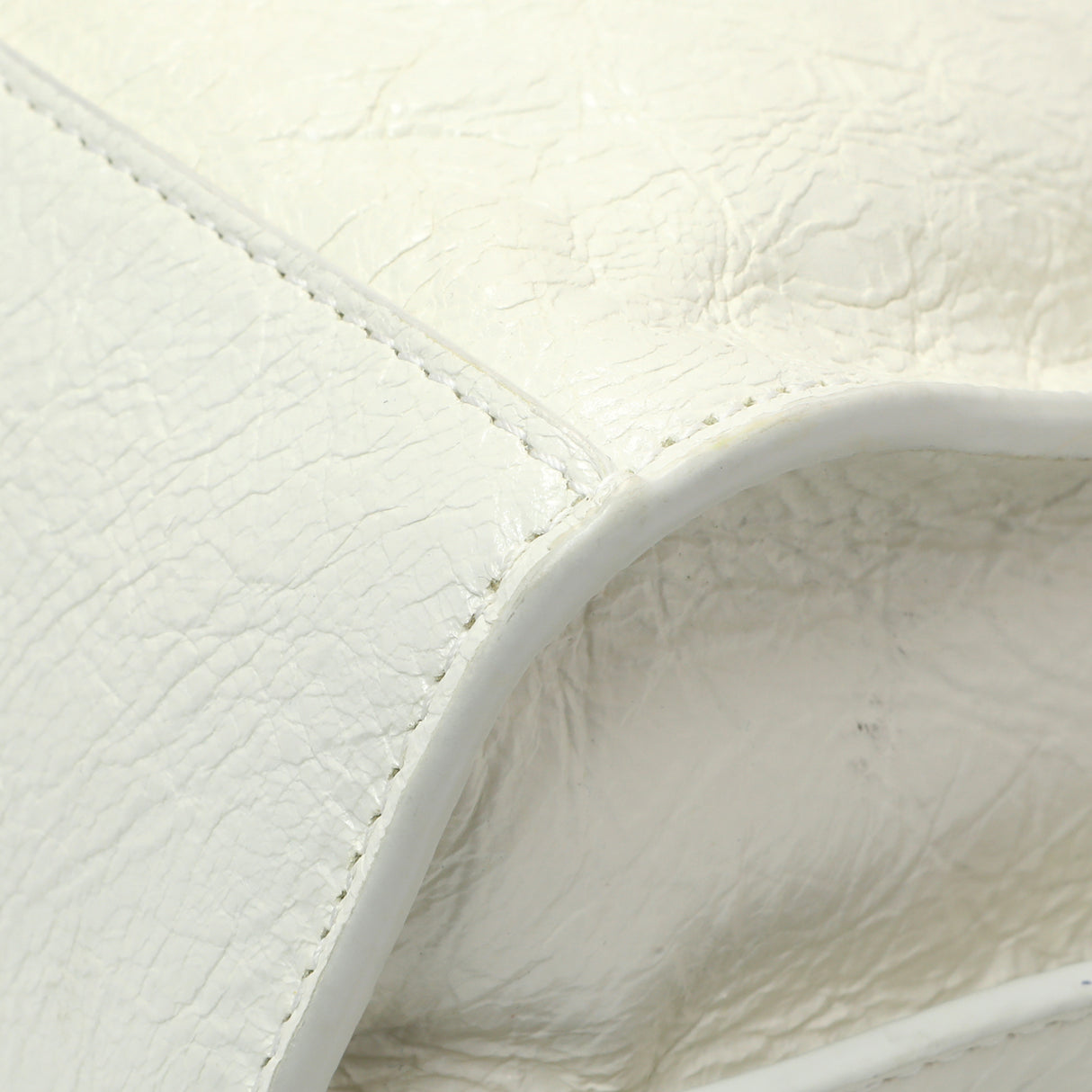 Balenciaga White Agneau Arena Neo Cagole Handbag XS Handbags Balenciaga