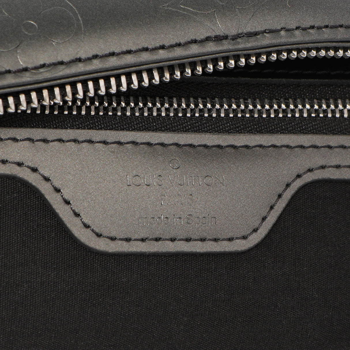 Louis Vuitton Grey Mat Monogram Stockton Handbags Louis Vuitton