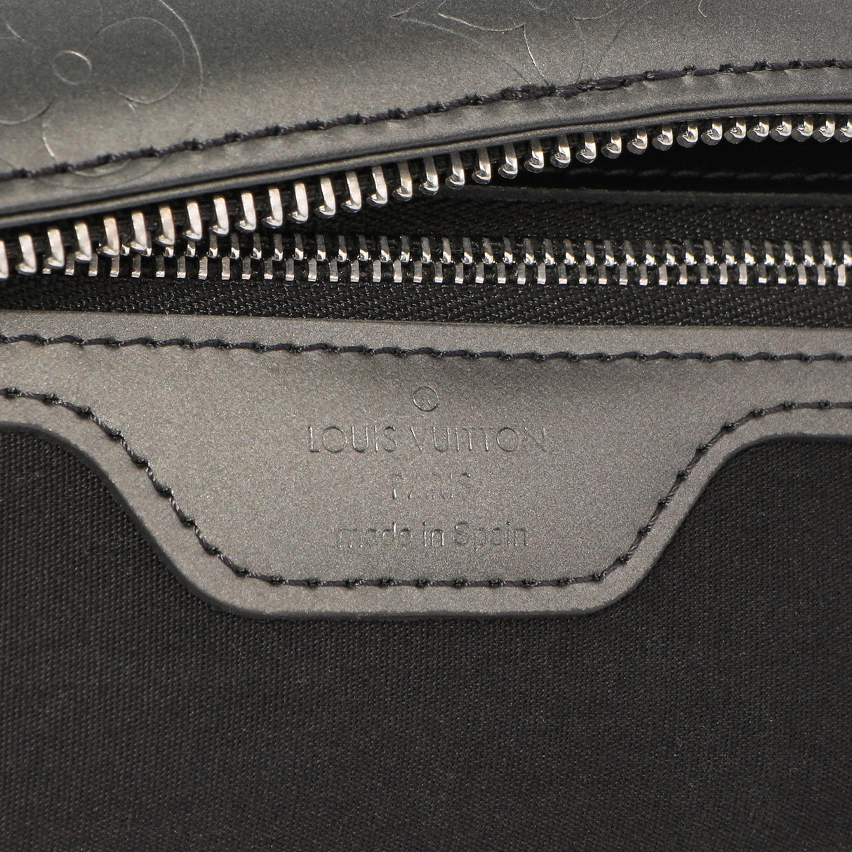 Louis Vuitton Grey Mat Monogram Stockton Handbags Louis Vuitton