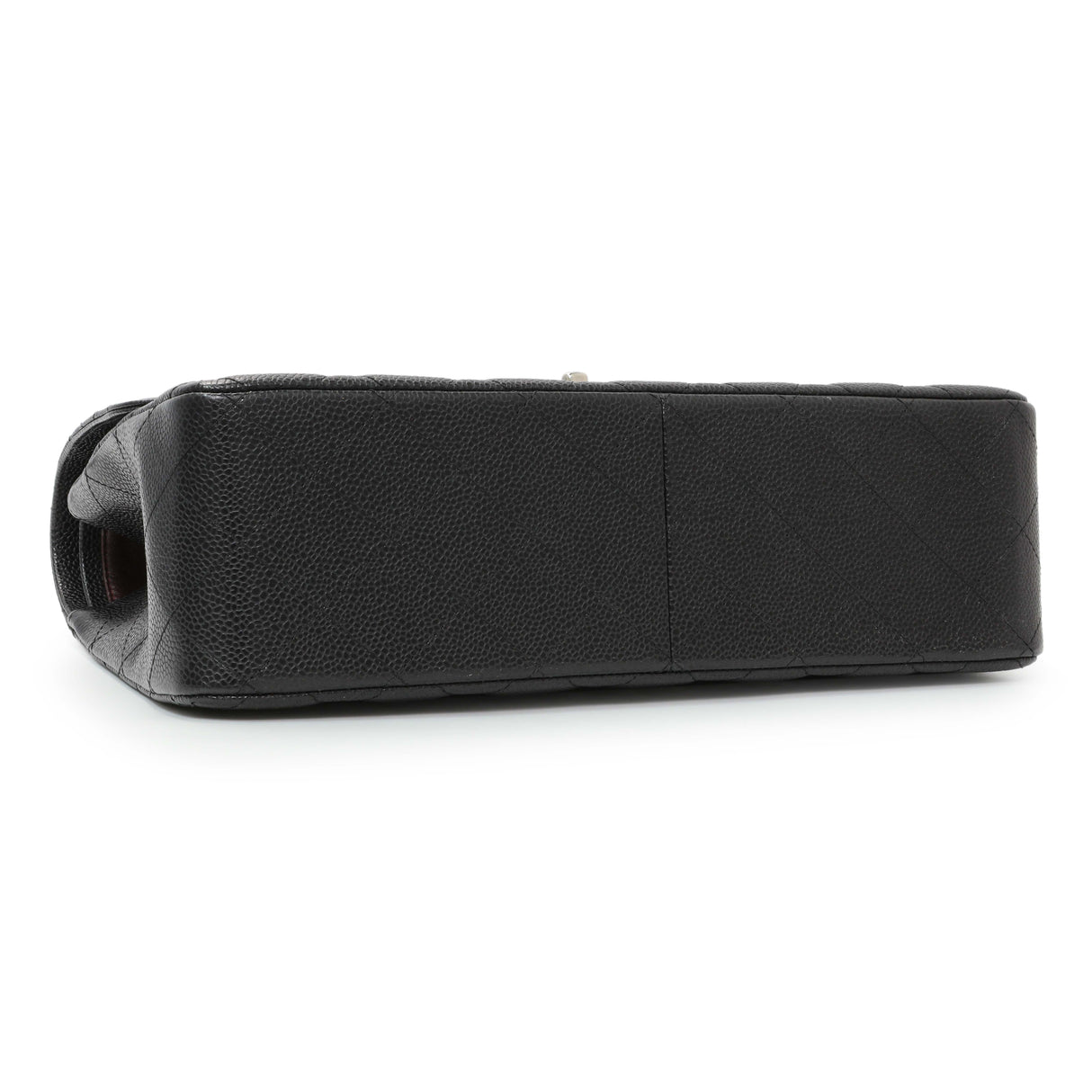 Chanel Black Caviar Jumbo Classic Double Flap