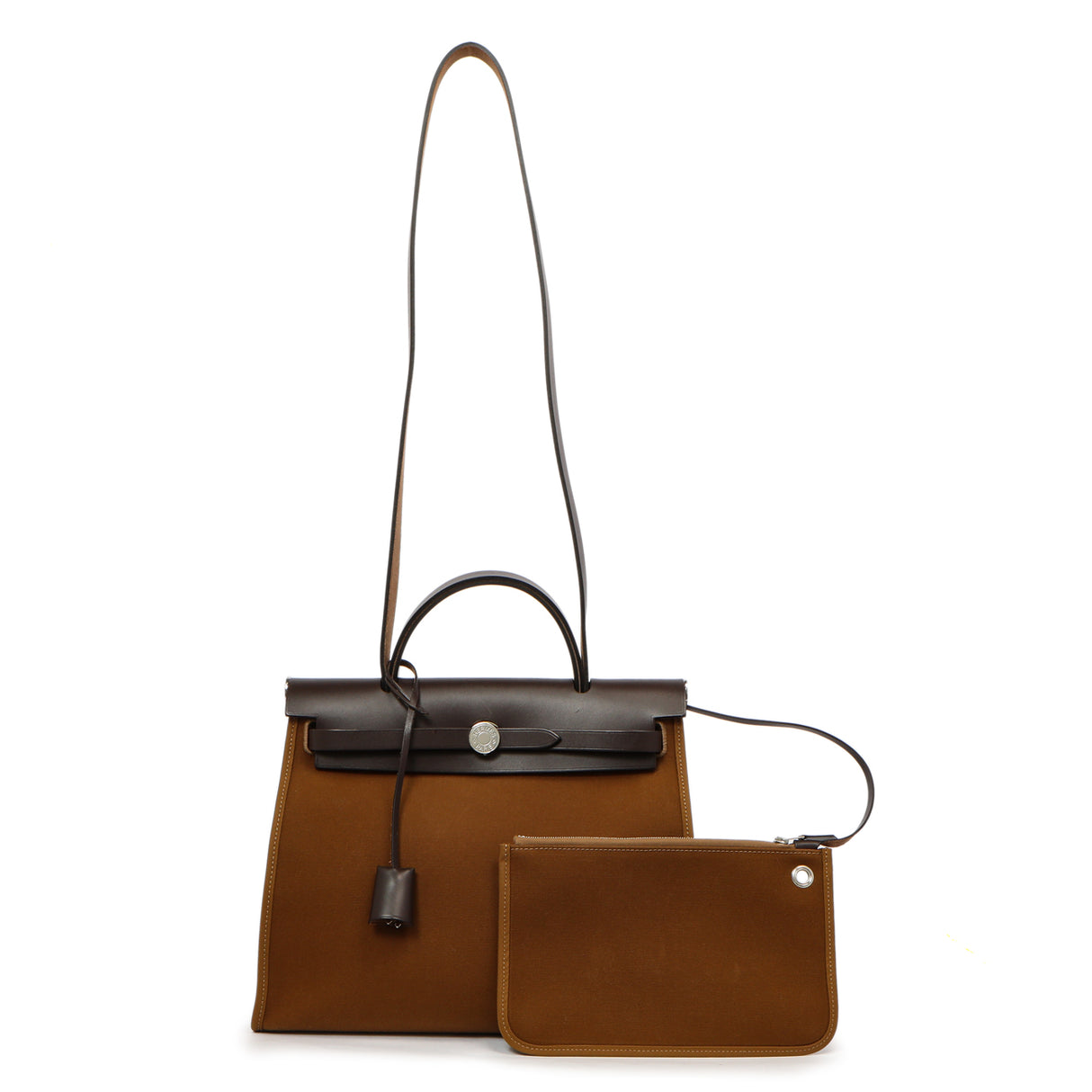 Hermes Ebene Toile Herbag Zip 31 Handbags Hermes