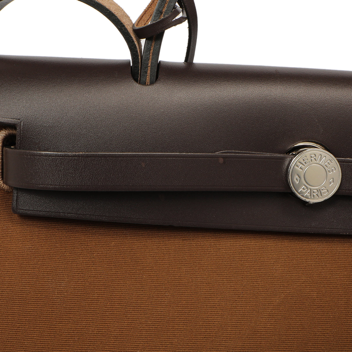 Hermes Ebene Toile Herbag Zip 31 Handbags Hermes