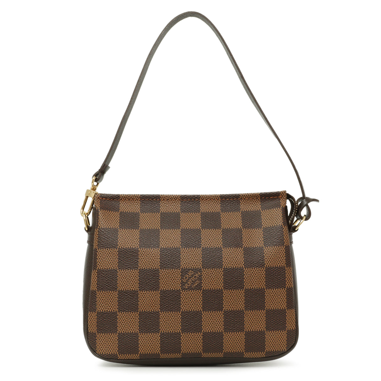 Louis Vuitton Damier Ebene Trousse Make Up Bag Pochette Handbags Louis Vuitton