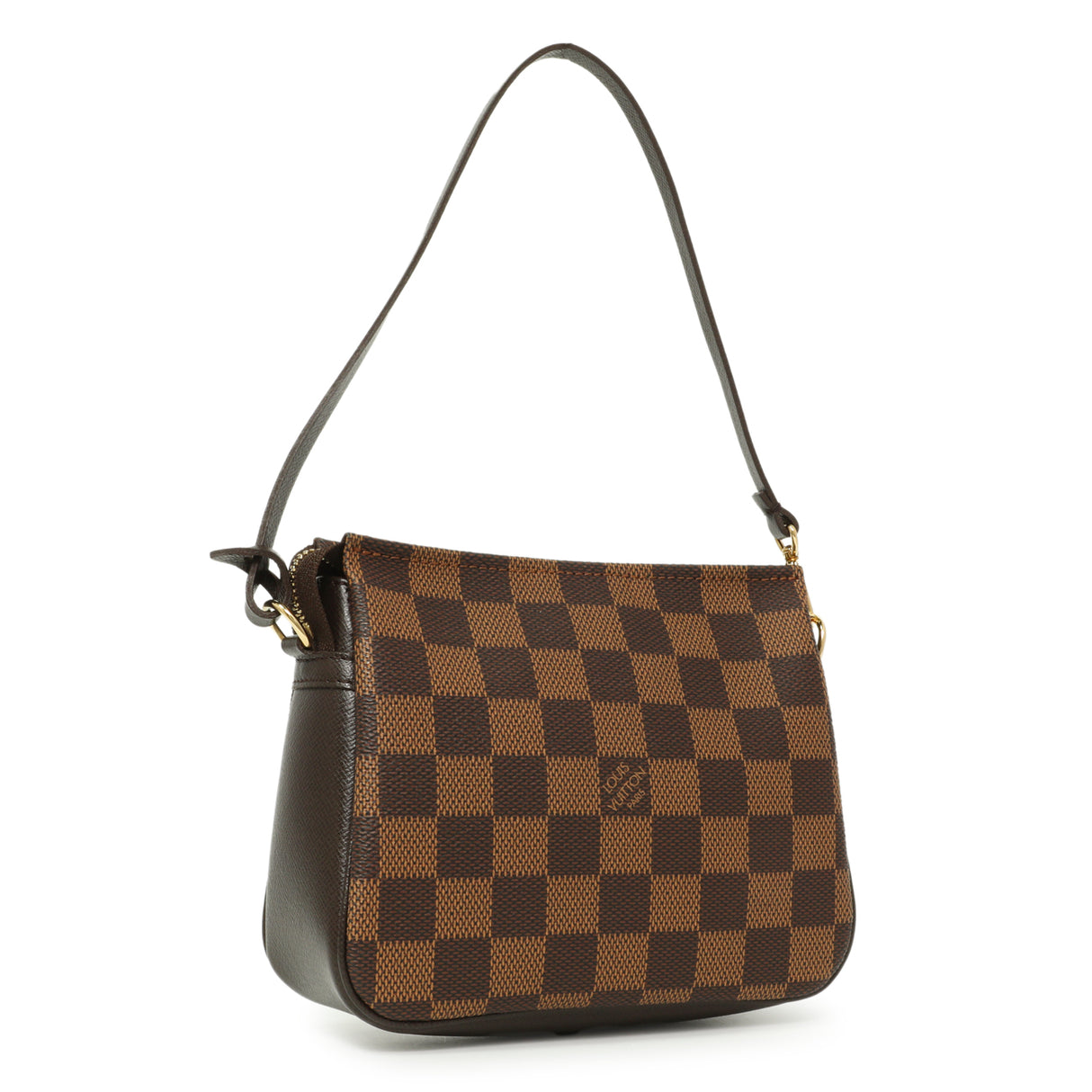 Louis Vuitton Damier Ebene Trousse Make Up Bag Pochette Handbags Louis Vuitton