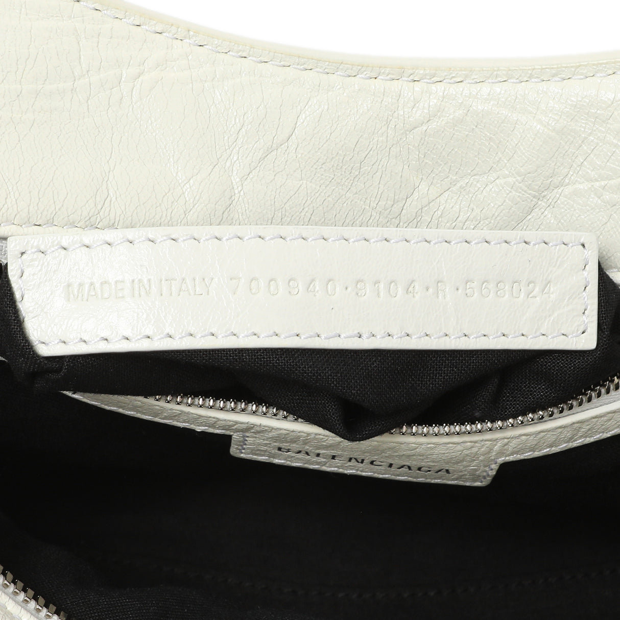 Balenciaga White Agneau Arena Neo Cagole Handbag XS Handbags Balenciaga