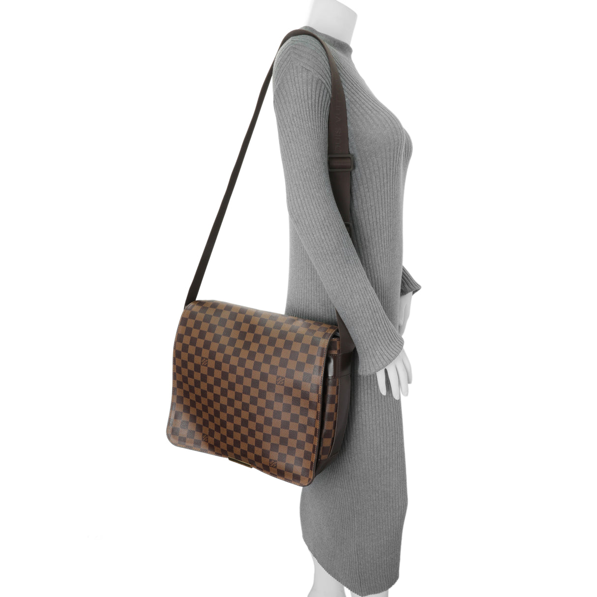 Lous Vuitton Damier Ebene Bastille Messenger Handbags Louis Vuitton
