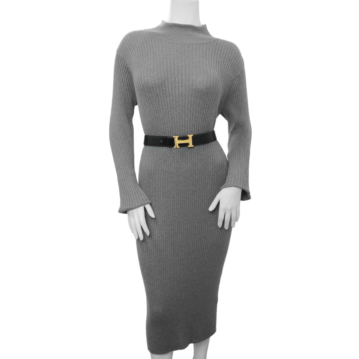 Hermes Black Gold Box Togo 32mm H Belt Accessories Hermes