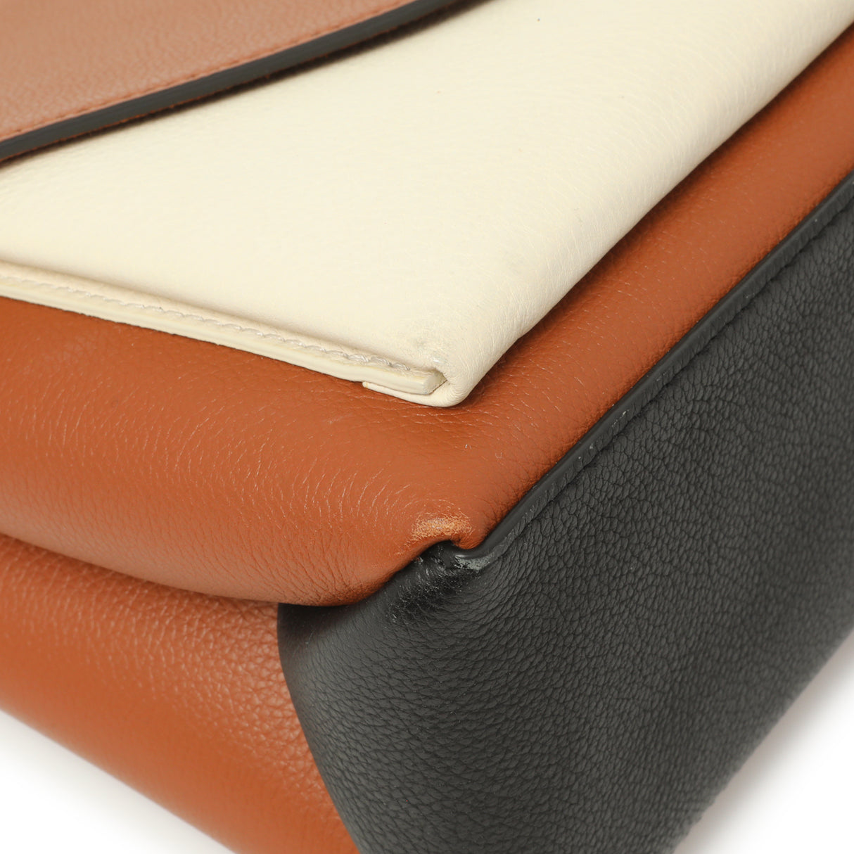 Louis Vuitton Caramel Creme Black Soft Calfskin My Lockme Top Handle Handbags Louis Vuitton