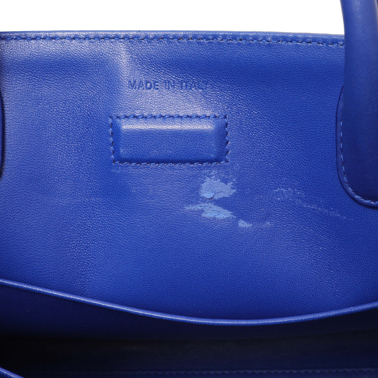 Christian Dior Blue Bullcalf Medium Diorever Flap Handbags Christian Dior