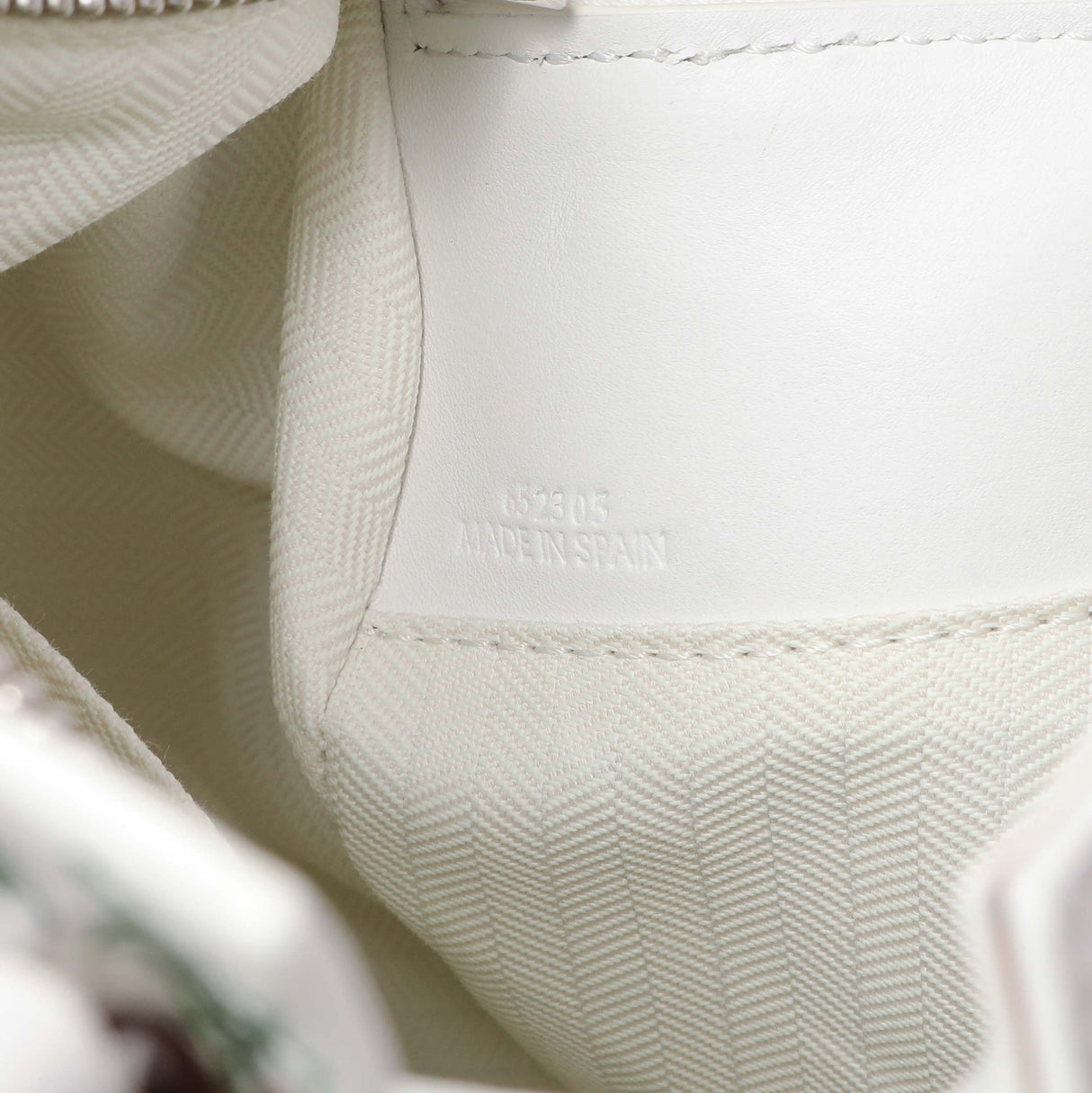 Loewe White Flower Print Calfskin Small Puzzle Edge Bag Handbags Loewe