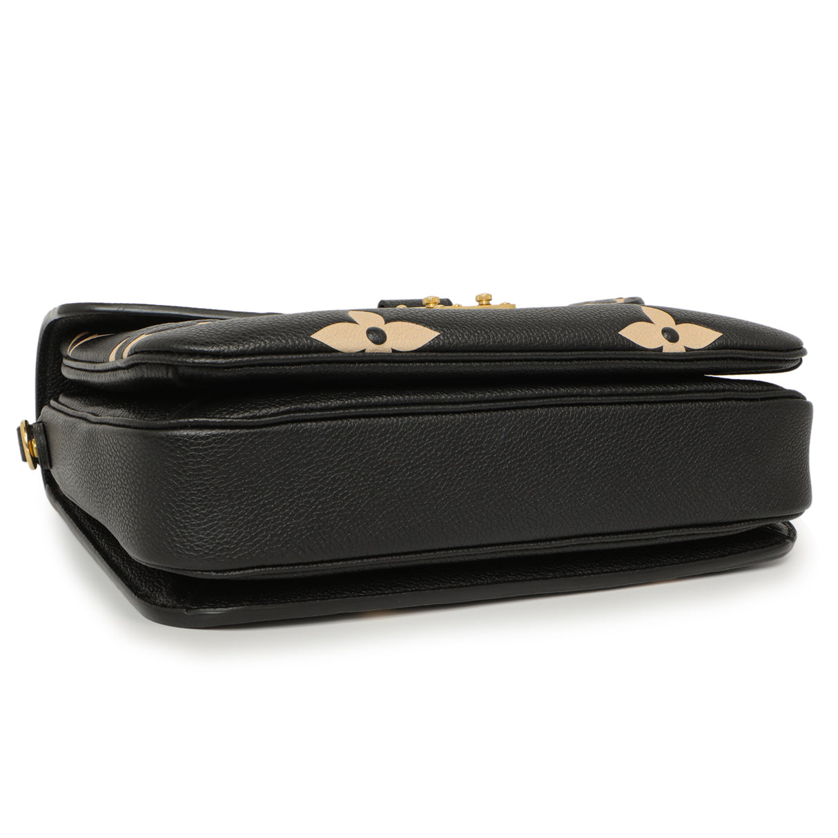 Louis Vuitton Black Beige Empreinte Giant Monogram Pochette Metis Handbags Louis Vuitton