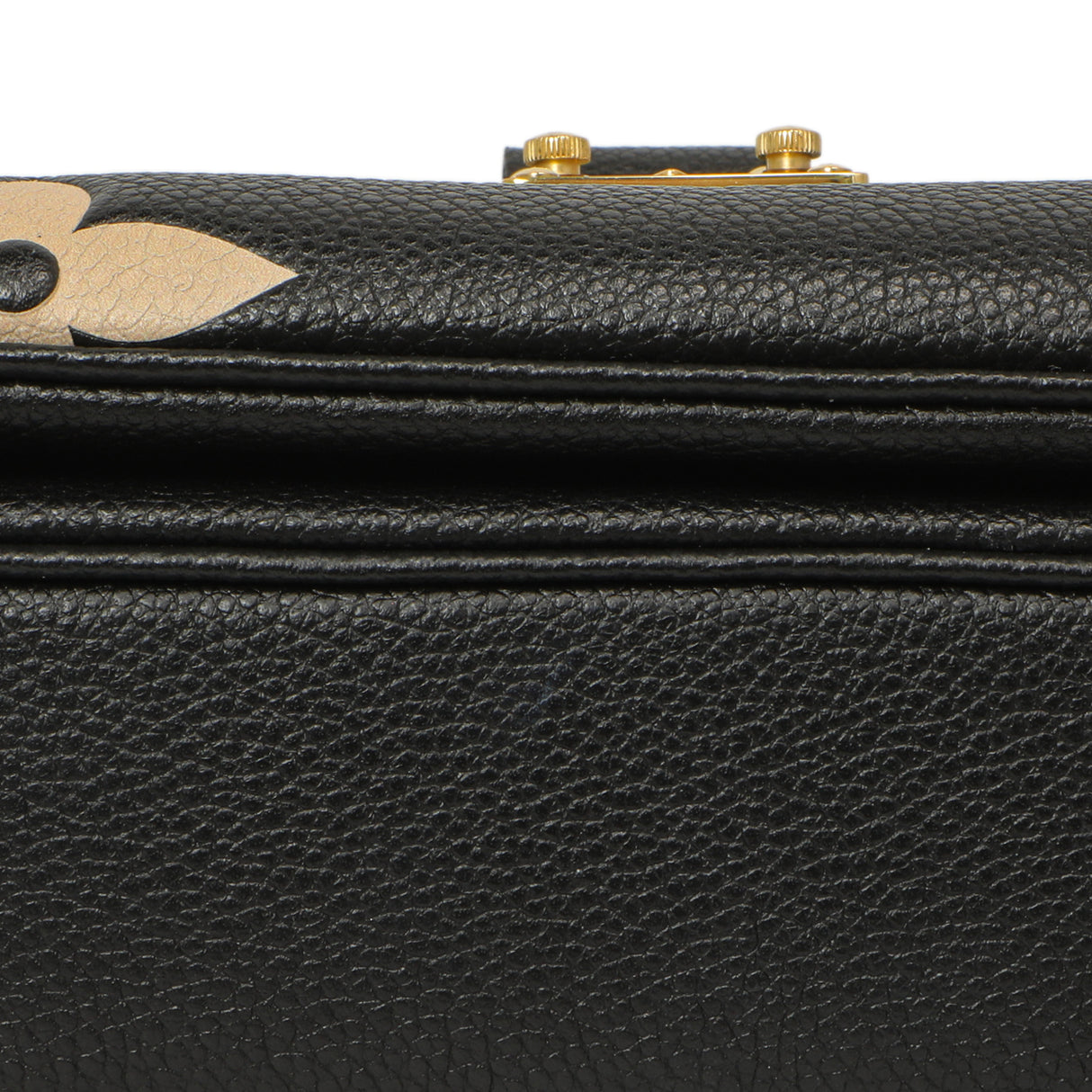 Louis Vuitton Black Beige Empreinte Giant Monogram Pochette Metis Handbags Louis Vuitton