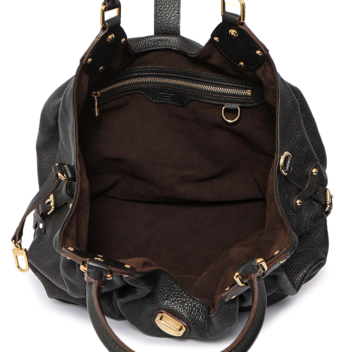 Louis Vuitton Black Monogram Mahina L Handbags Louis Vuitton