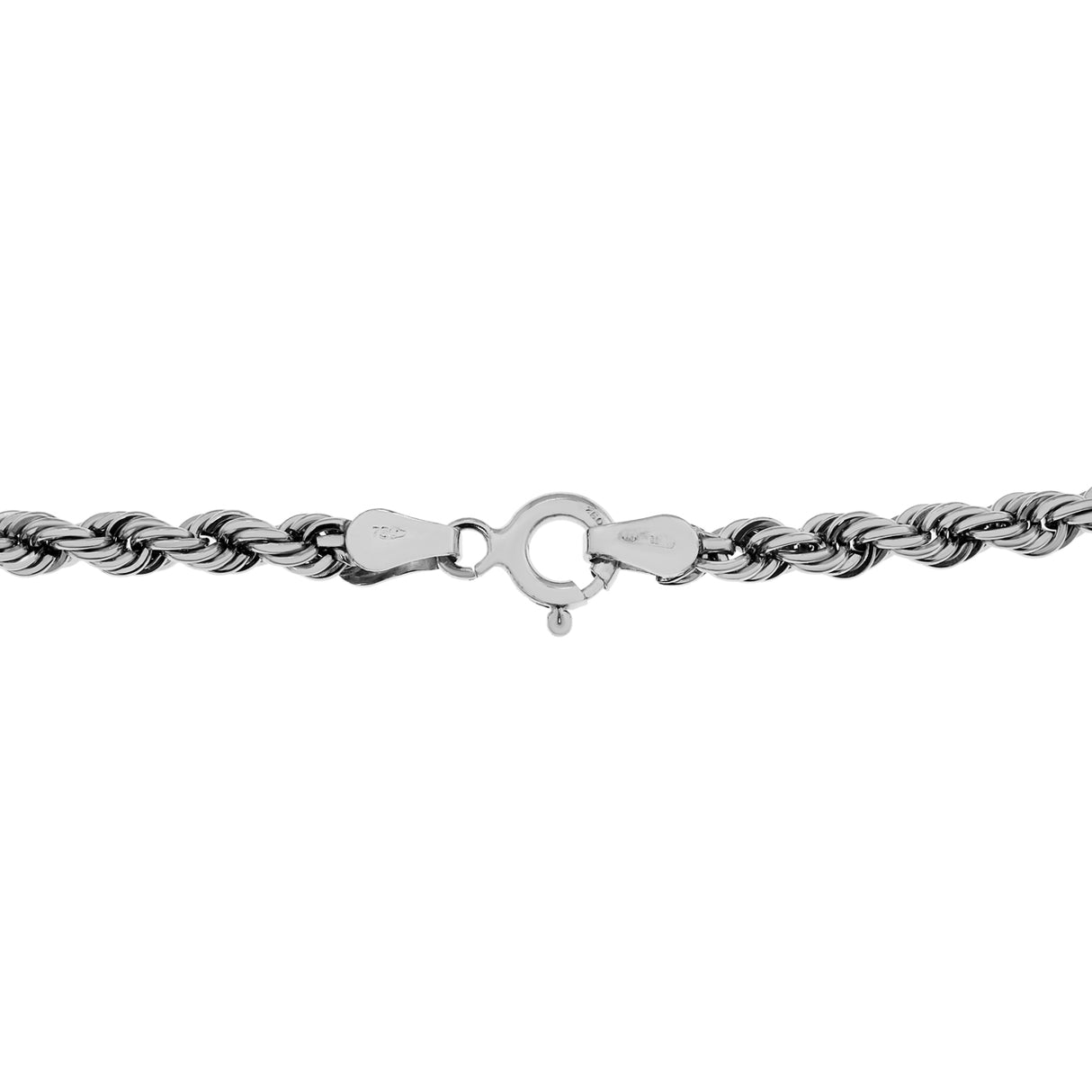 18K White Gold Rope Bracelet Fine Jewellery Modaselle