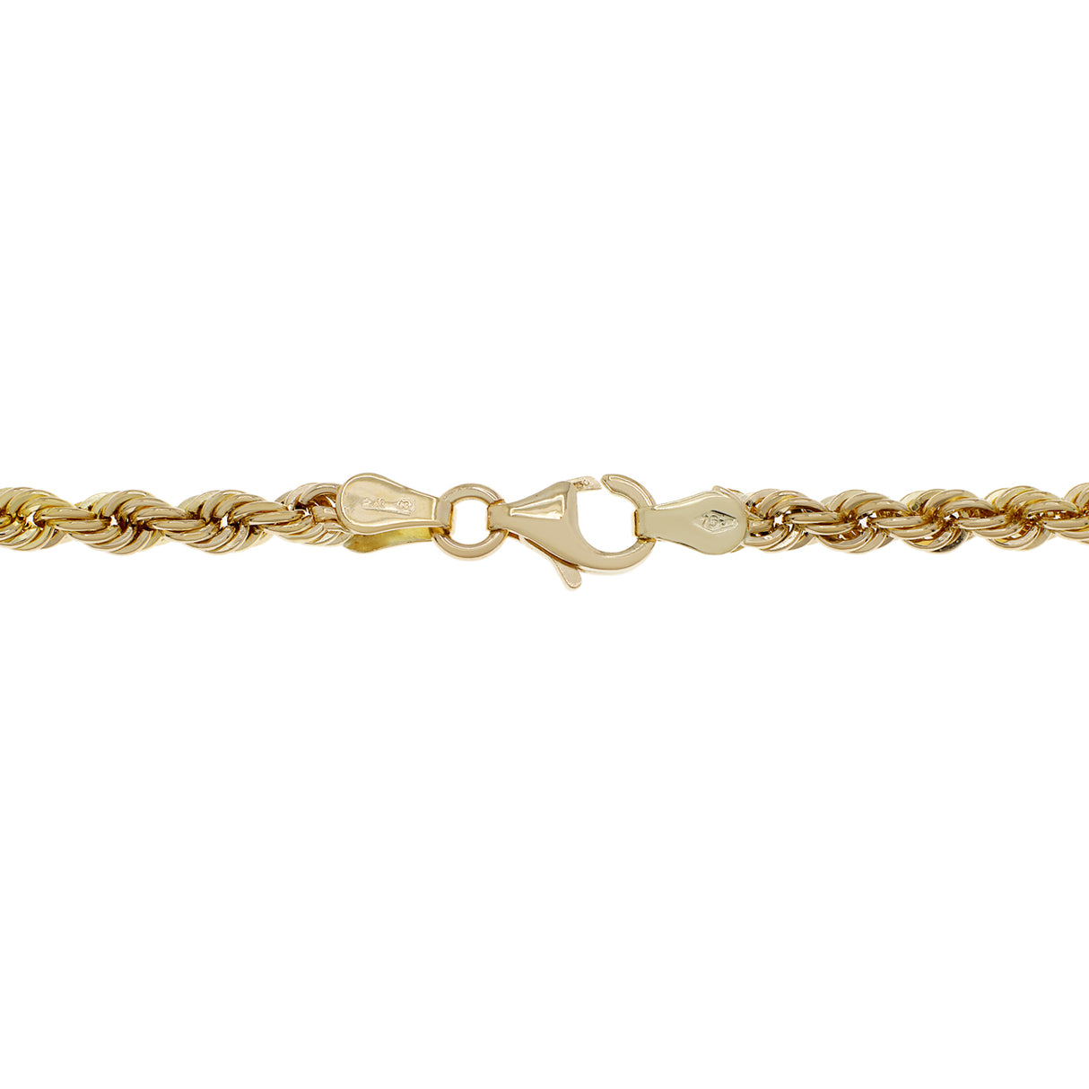18K Yellow Gold Rope Bracelet Fine Jewellery Modaselle