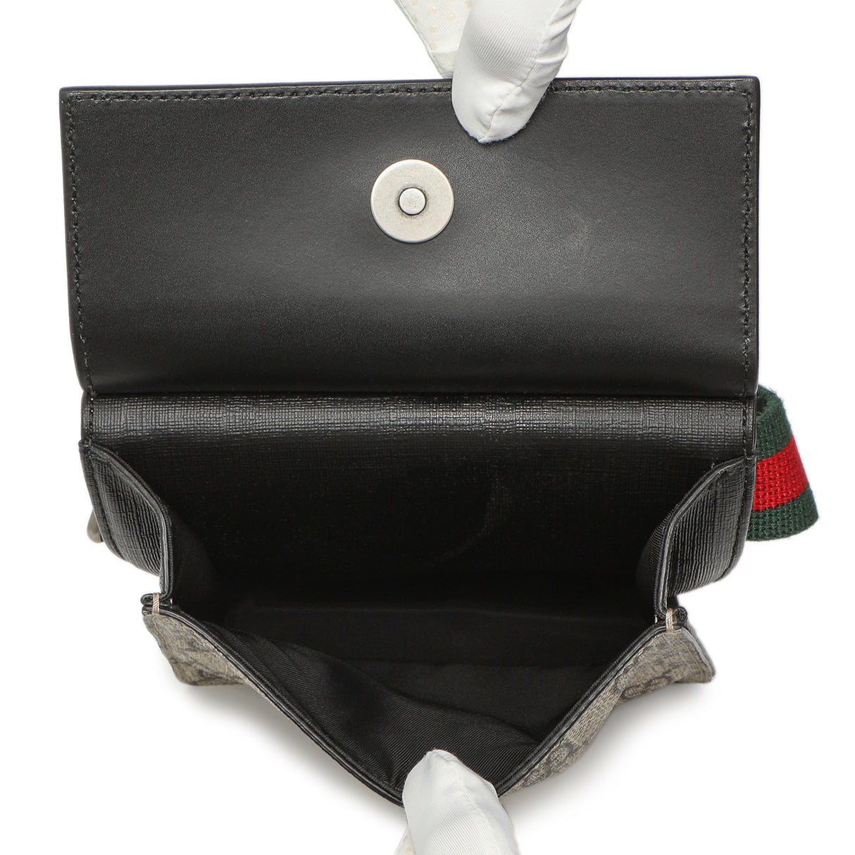 Gucci GG Supreme Monogram Web Belt Bag Handbags Gucci