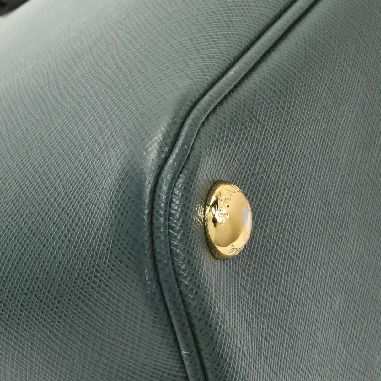 Prada Green Saffiano Medium Promenade Tote Handbags Prada