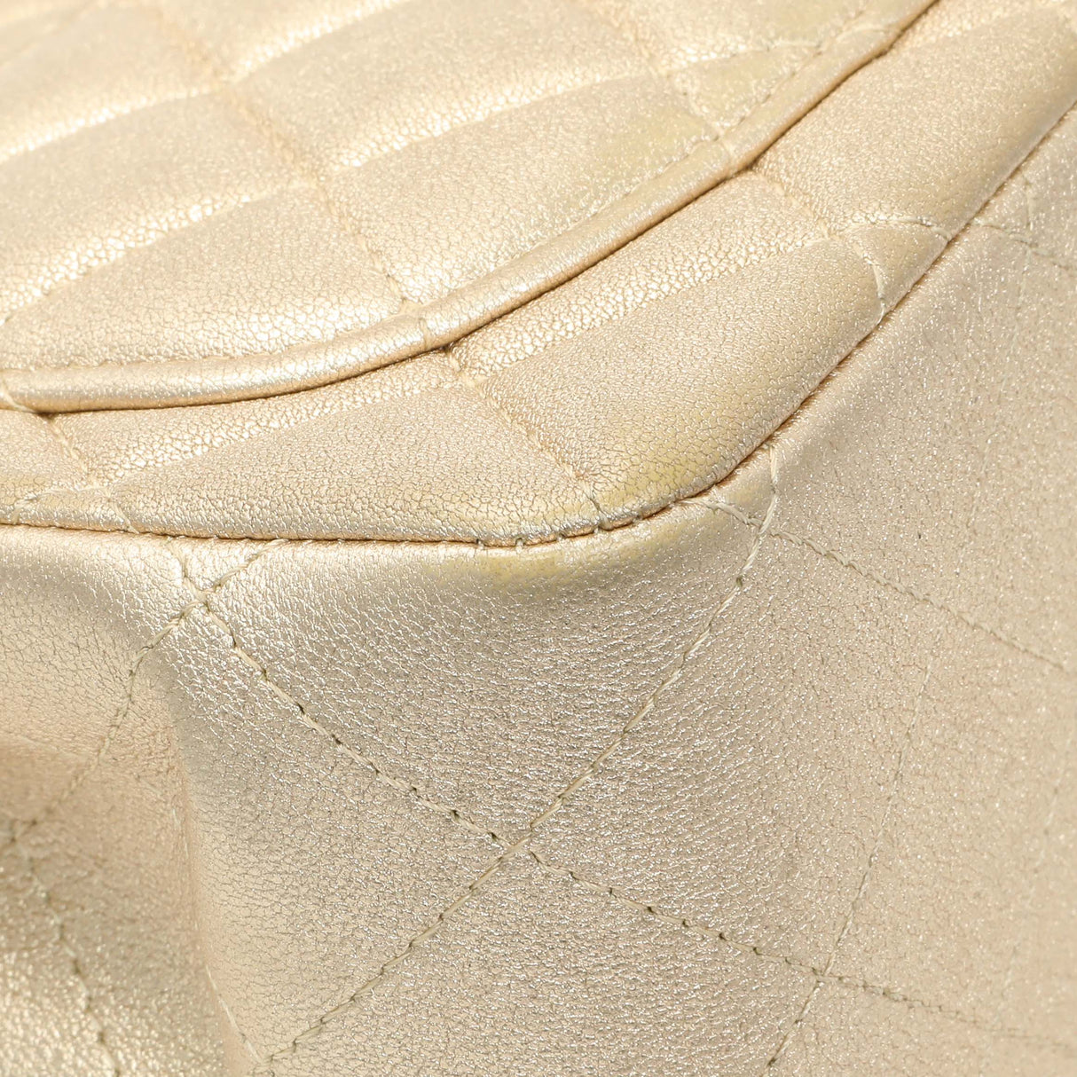 Chanel Metallic Quilted Mini Square Flap Handbags Chanel