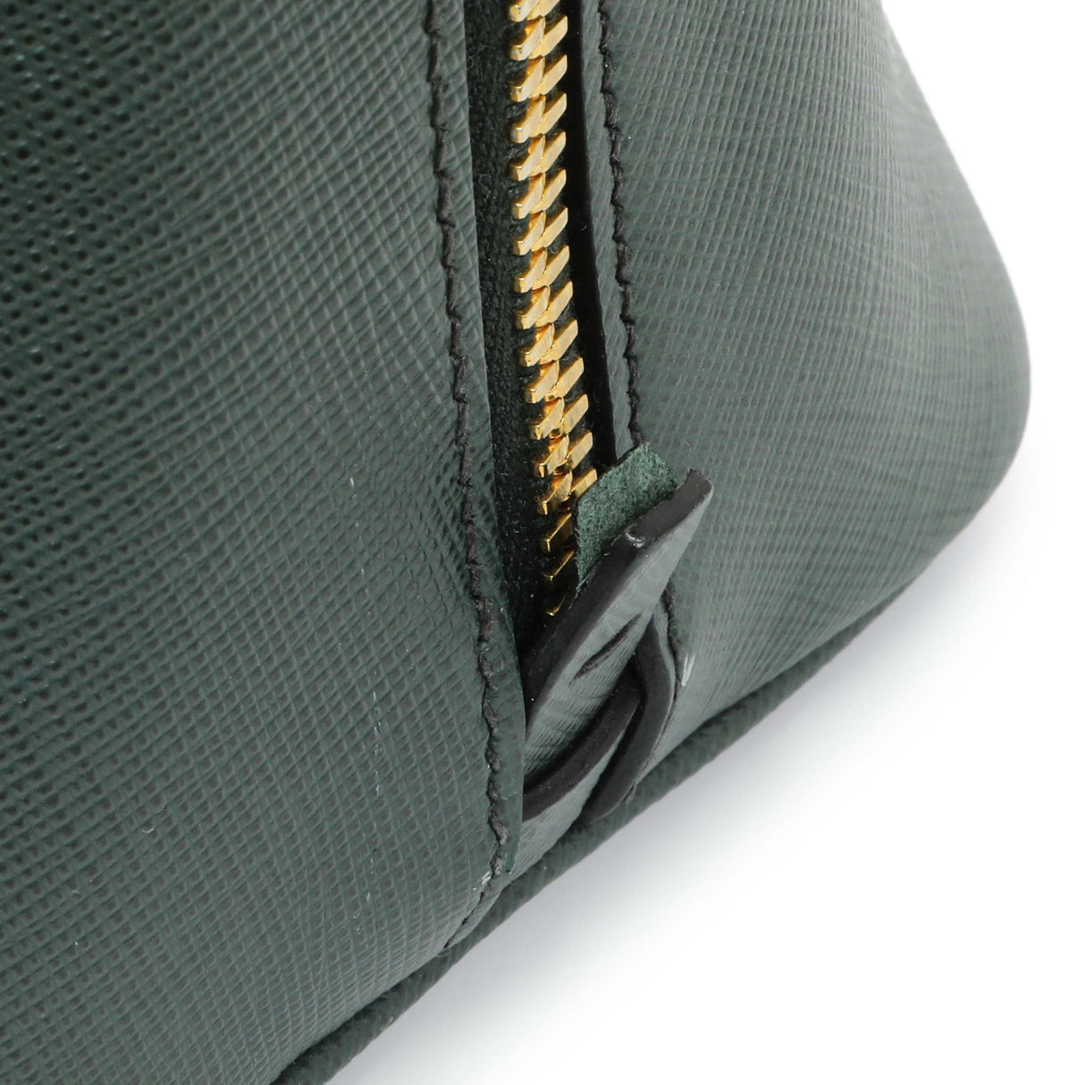 Prada Green Saffiano Medium Promenade Tote Handbags Prada