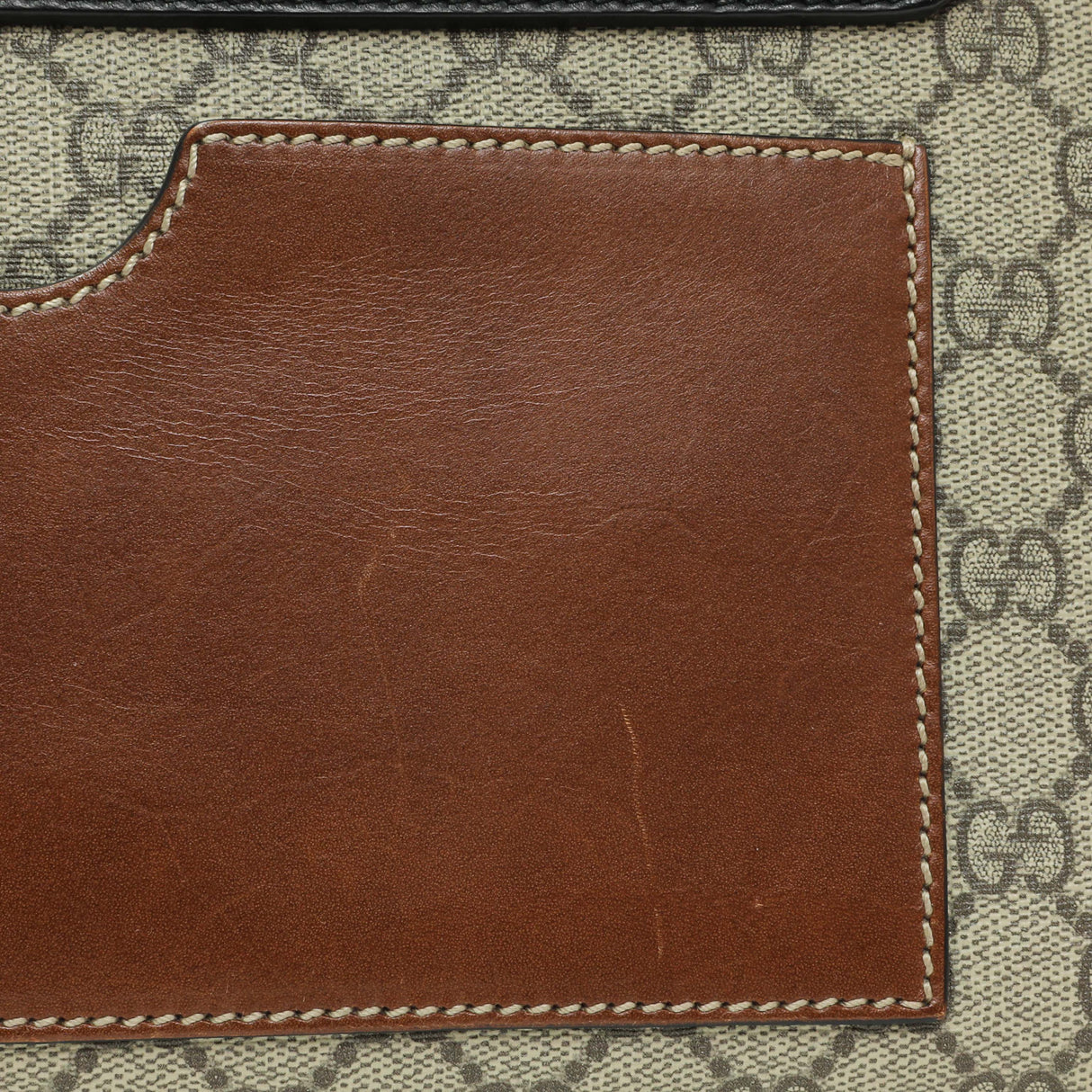 Gucci GG Supreme Calfskin Medium Padlock Shoulder Bag Handbags Gucci