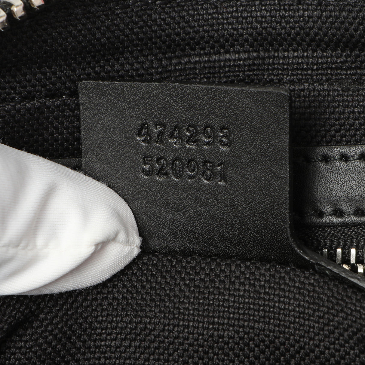 Gucci Black Soft GG Supreme Monogram Web Belt Bag Handbags Gucci